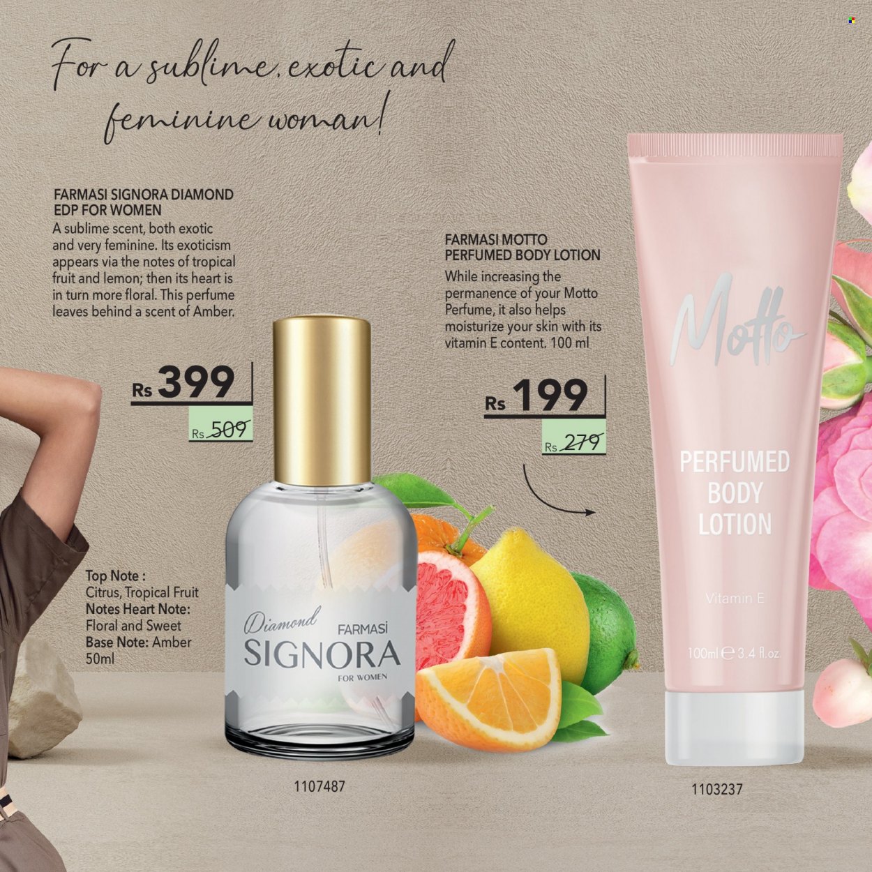 thumbnail - Farmasi Catalogue - 1.08.2022 - 31.08.2022 - Sales products - body lotion, eau de parfum. Page 13.