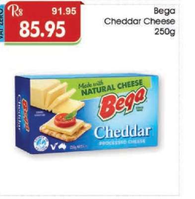 BEGA CHEDDAR CHEESE 250G