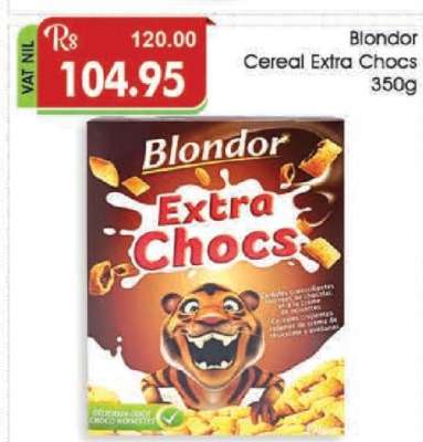 Blondor Cereal Extra Chocs 350g