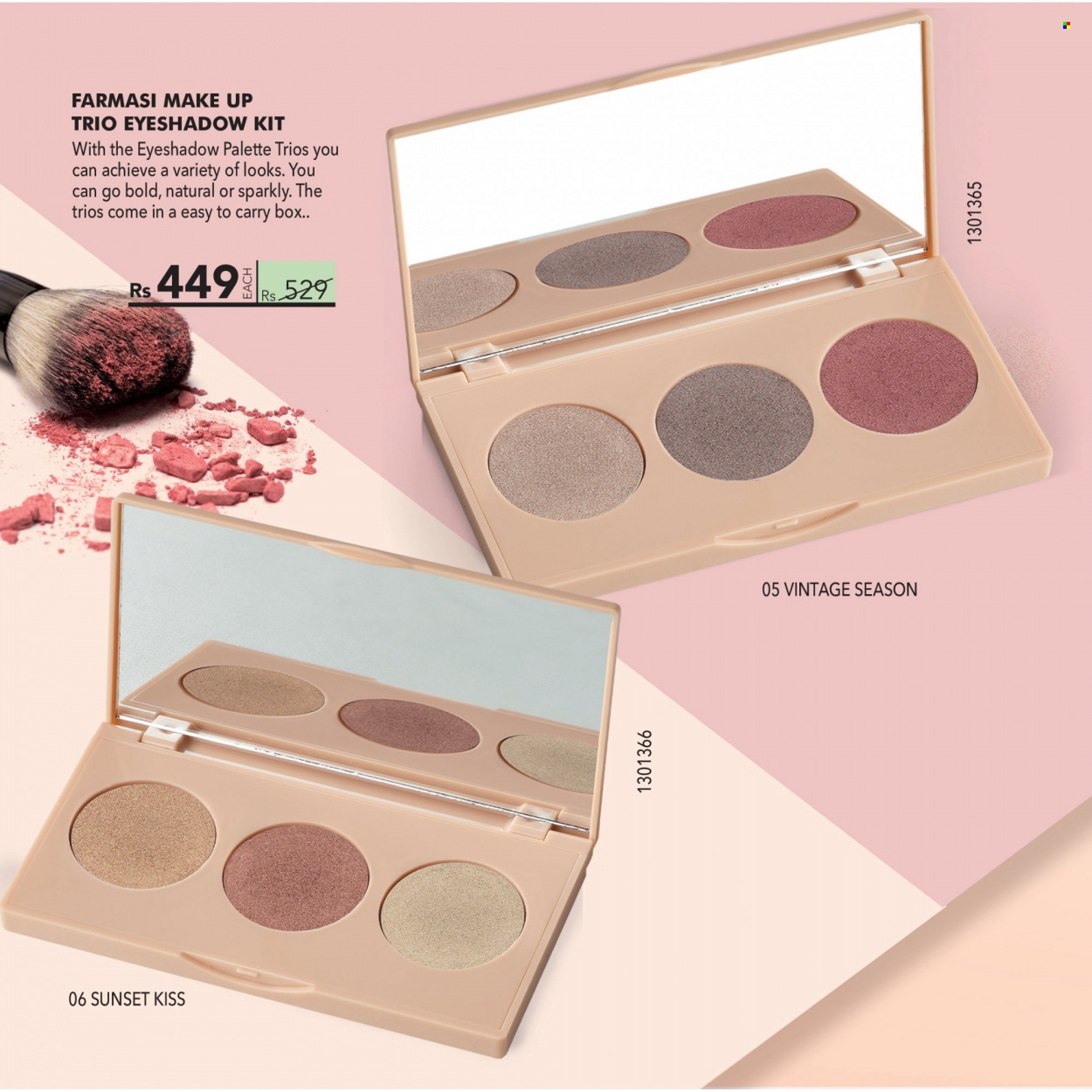 thumbnail - Farmasi Catalogue - 1.08.2022 - 31.08.2022 - Sales products - Palette, eyeshadow. Page 54.