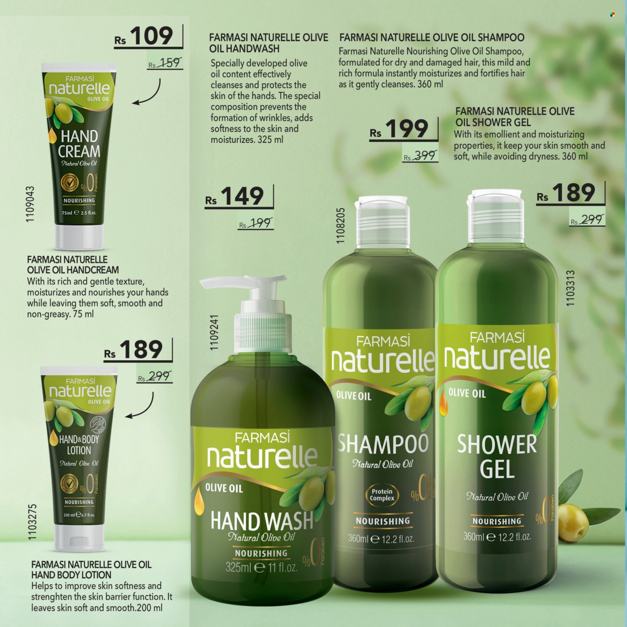 thumbnail - Farmasi Catalogue - 1.08.2022 - 31.08.2022 - Sales products - shower gel, hand wash, body lotion, shampoo. Page 86.