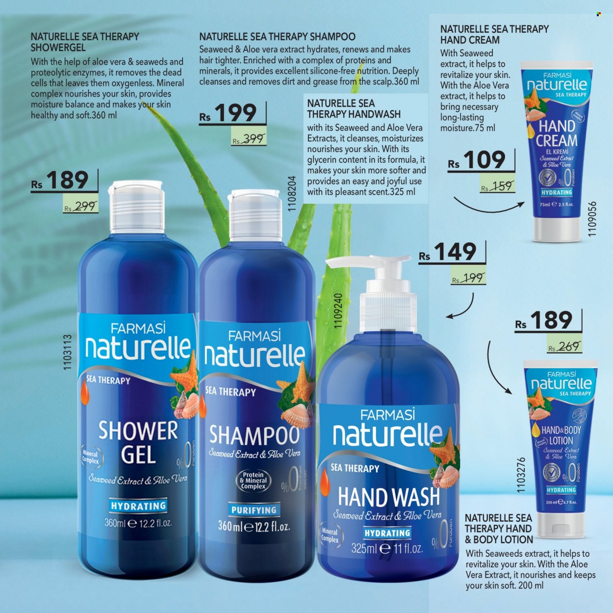 thumbnail - Farmasi Catalogue - 1.08.2022 - 31.08.2022 - Sales products - hand wash, body lotion, hand cream, shampoo. Page 87.