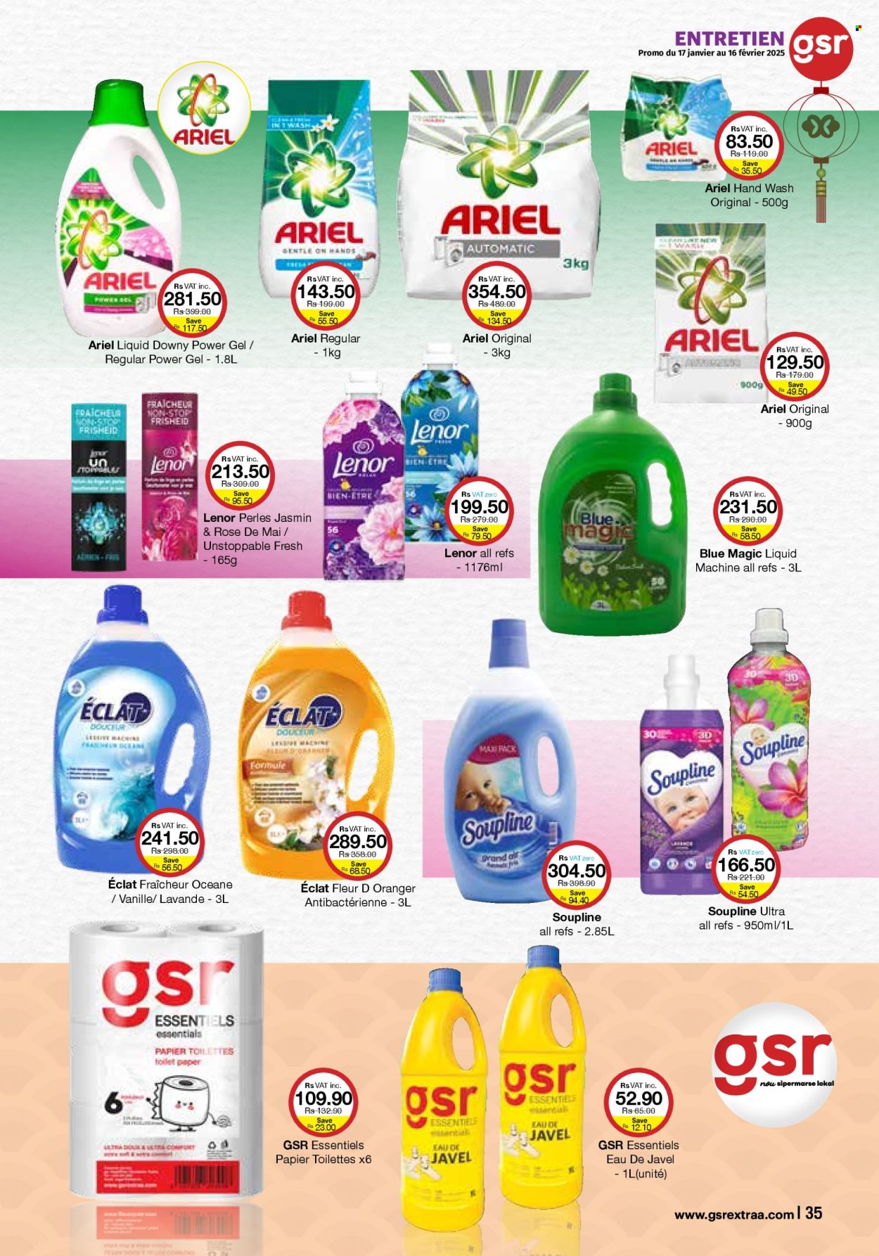 GSR catalogue - 17.01.2025 - 16.02.2025. Page 1