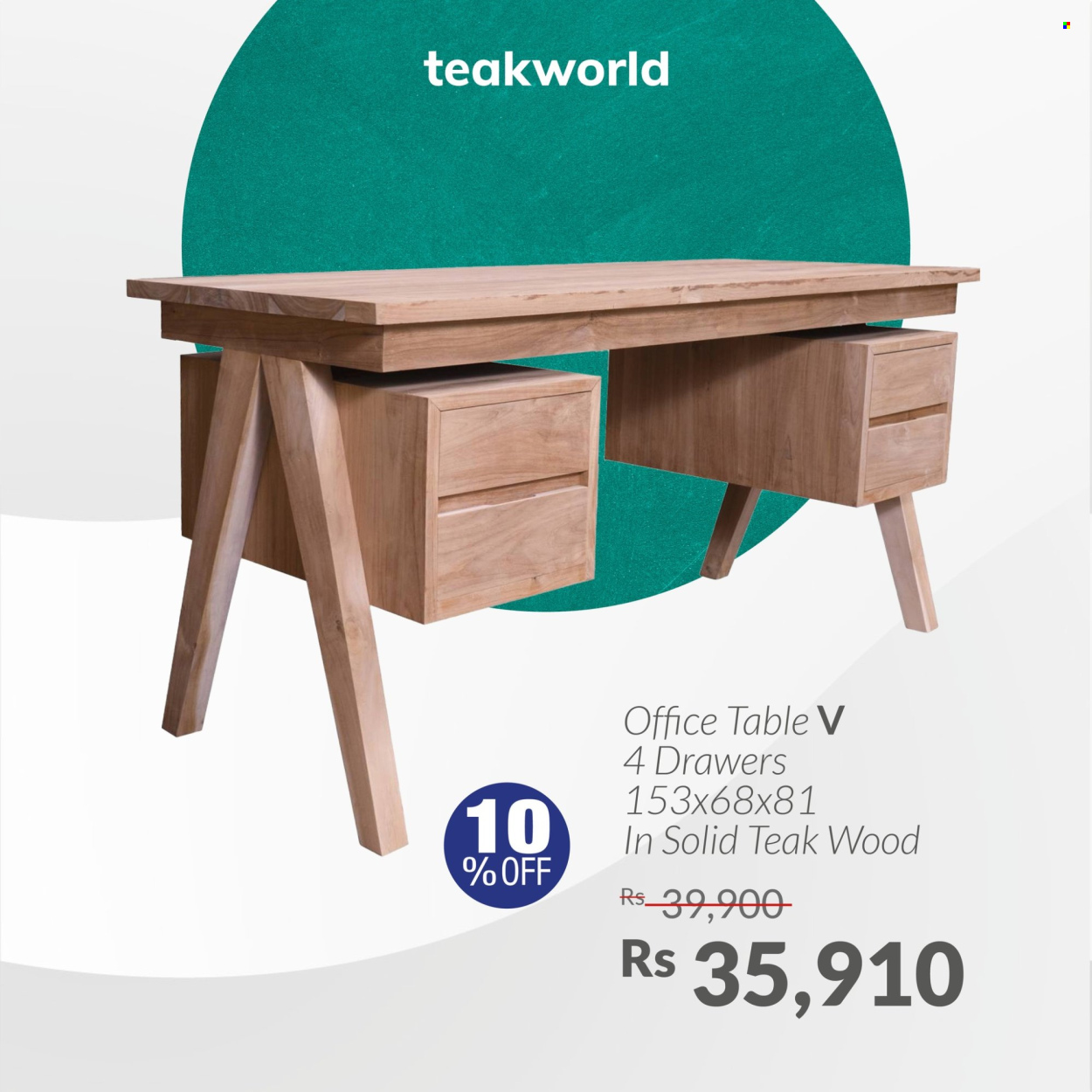 Teak World catalogue. Page 1