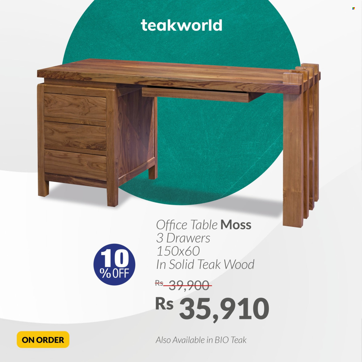 Teak World catalogue. Page 1