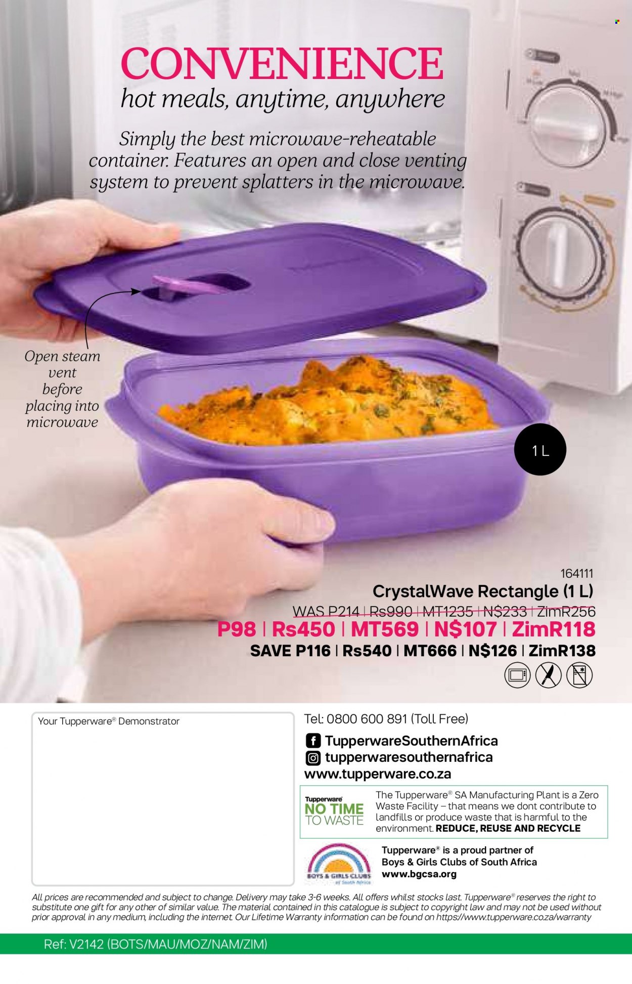 thumbnail - Tupperware Catalogue - 10.08.2022 - 6.09.2022 - Sales products - container. Page 24.