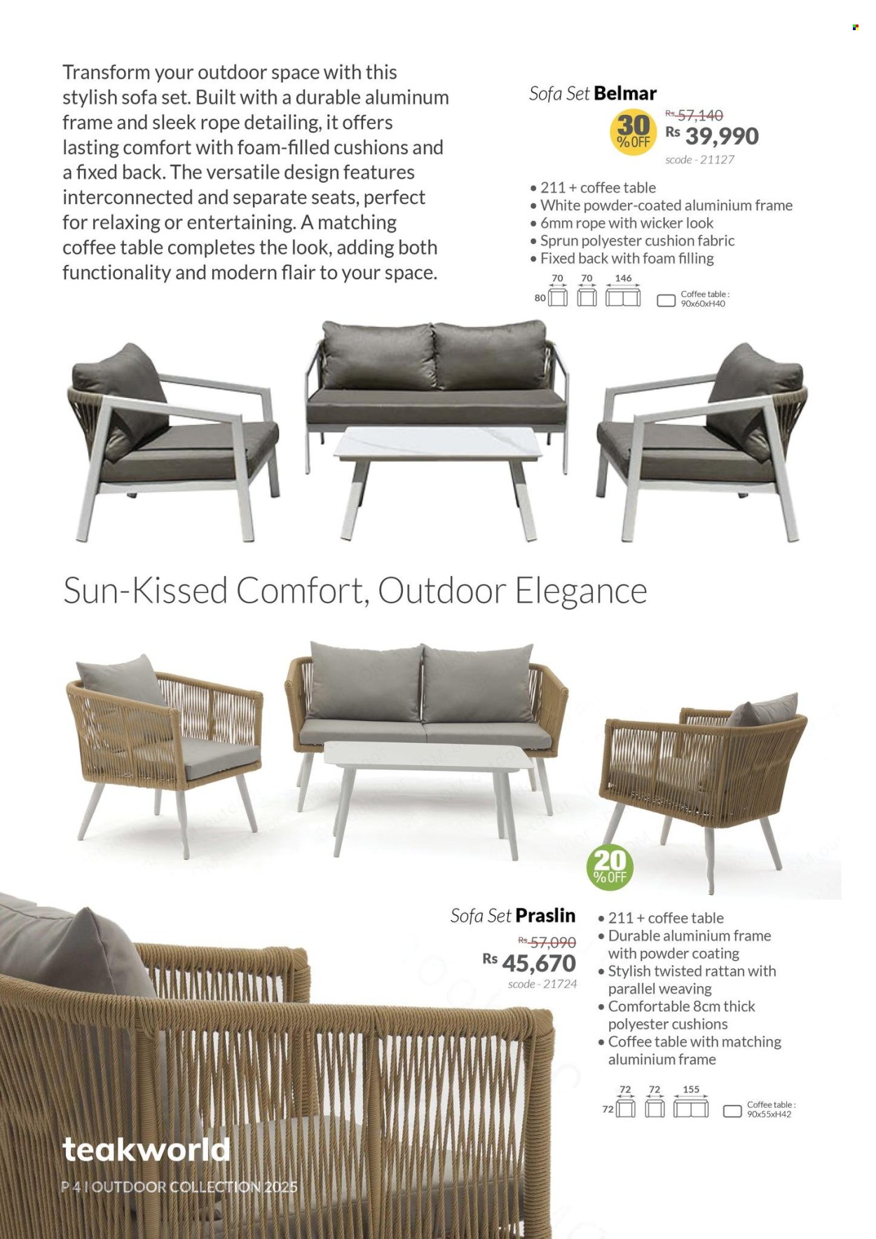 Teak World catalogue. Page 1
