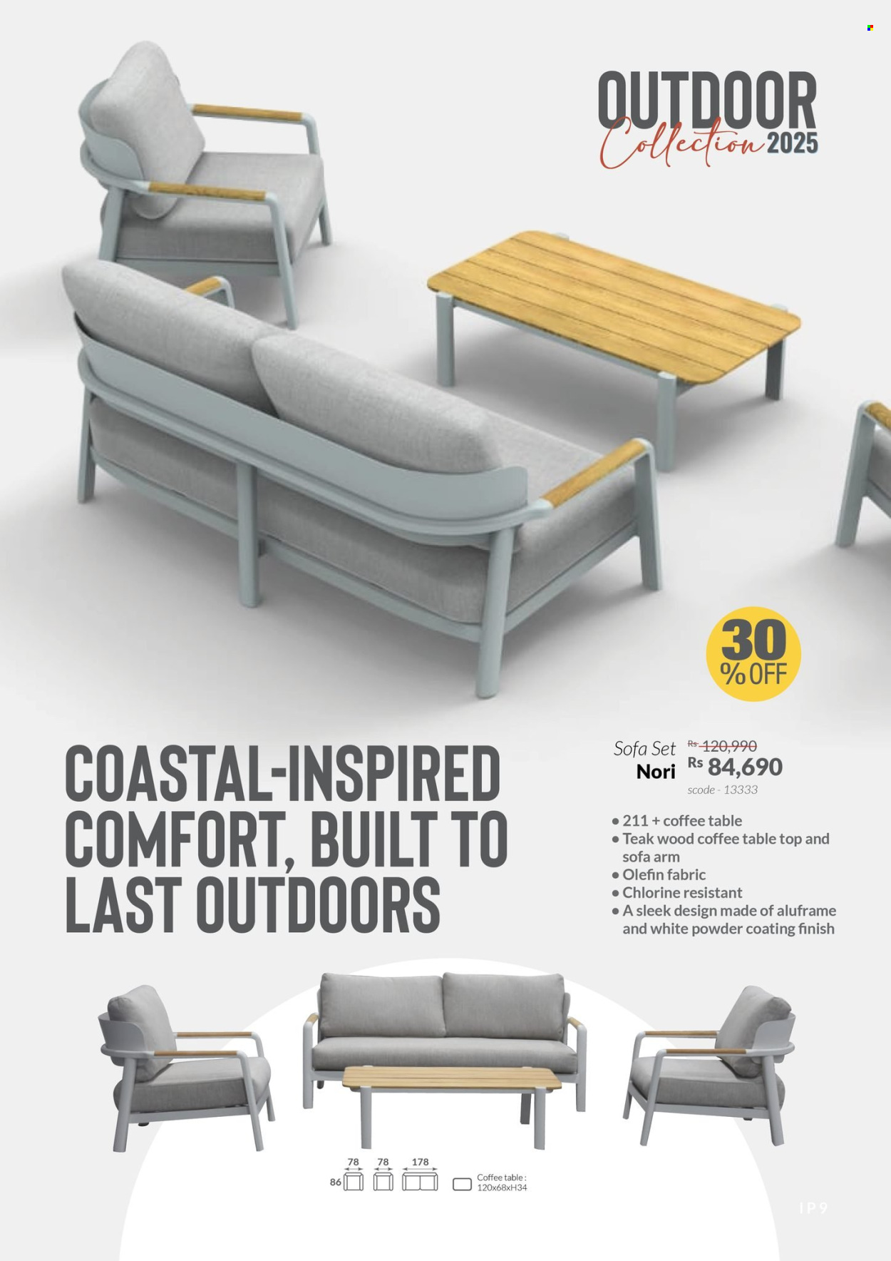 Teak World catalogue. Page 1