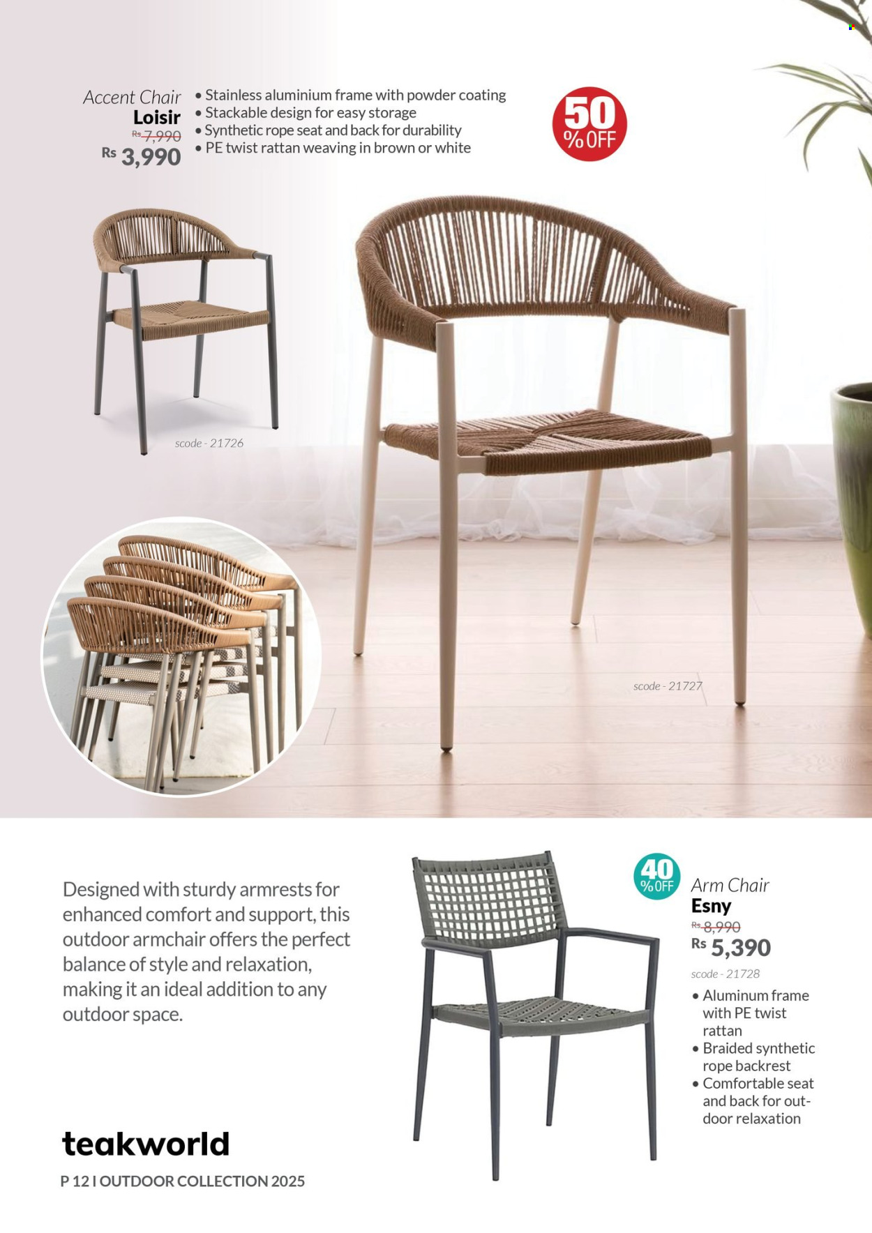 Teak World catalogue. Page 1