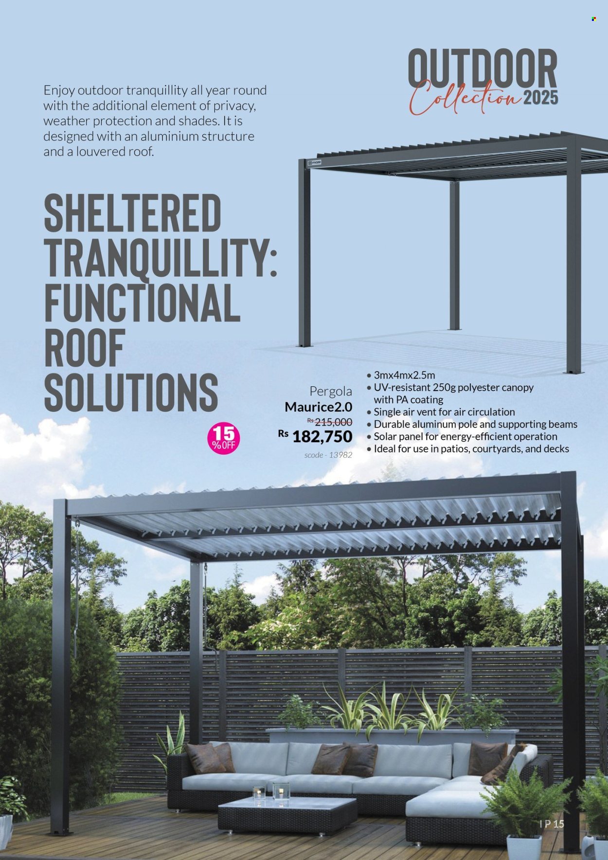 Teak World catalogue. Page 1