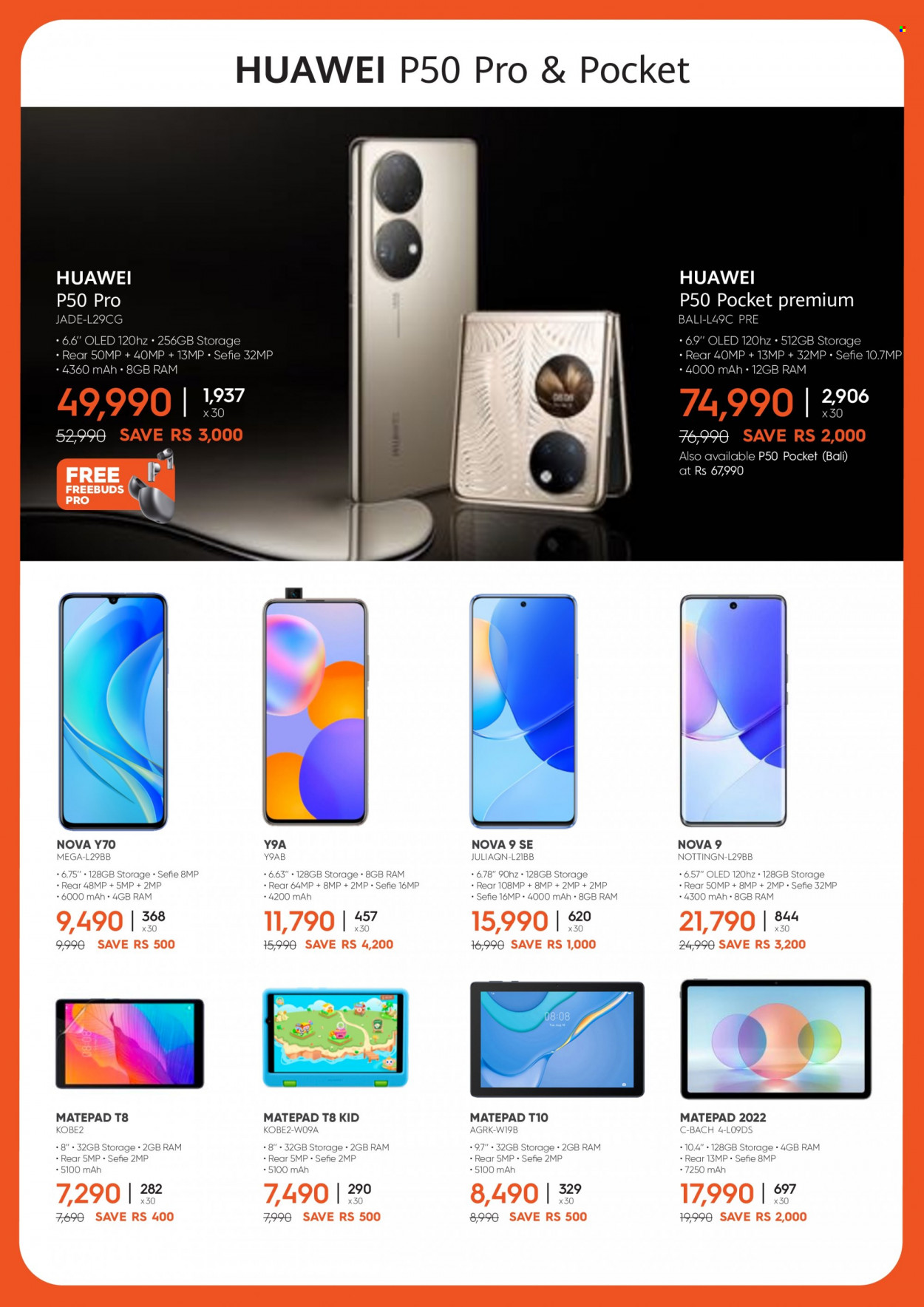 thumbnail - 361 Catalogue - 26.08.2022 - 12.09.2022 - Sales products - Huawei. Page 6.