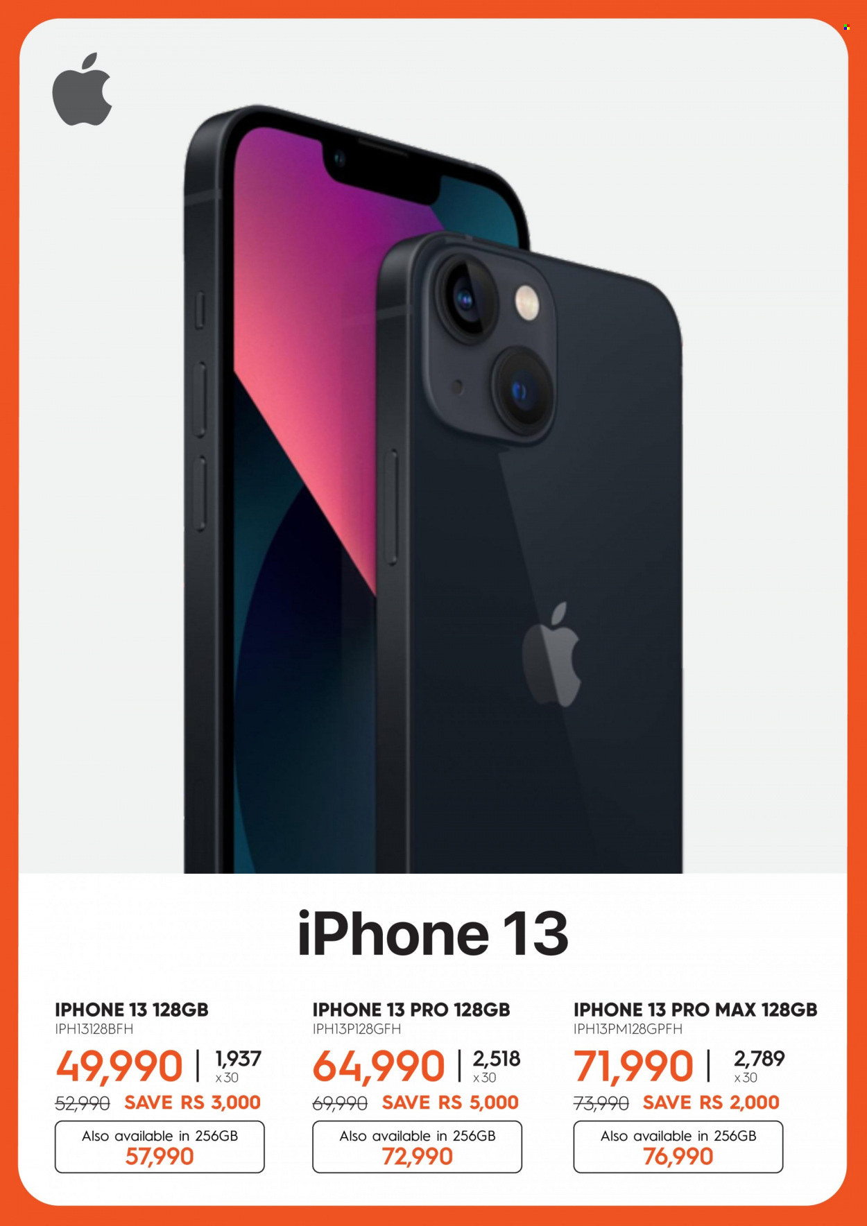 thumbnail - 361 Catalogue - 26.08.2022 - 12.09.2022 - Sales products - iPhone, iPhone 13. Page 8.