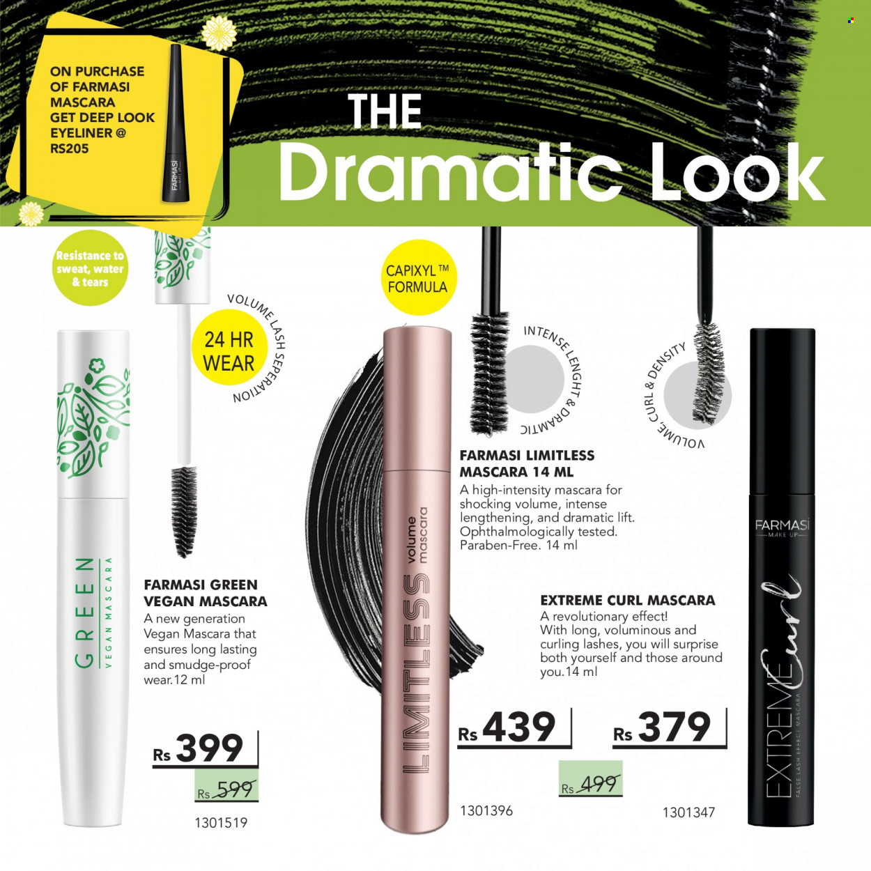 thumbnail - Farmasi Catalogue - 1.09.2022 - 30.09.2022 - Sales products - mascara, eyeliner. Page 2.