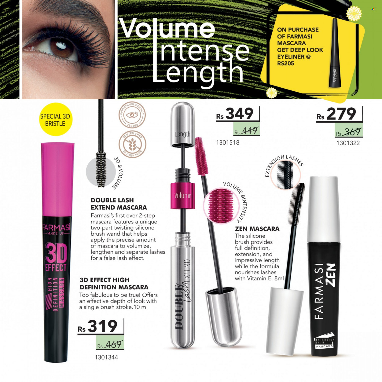 thumbnail - Farmasi Catalogue - 1.09.2022 - 30.09.2022 - Sales products - mascara, eyeliner. Page 3.