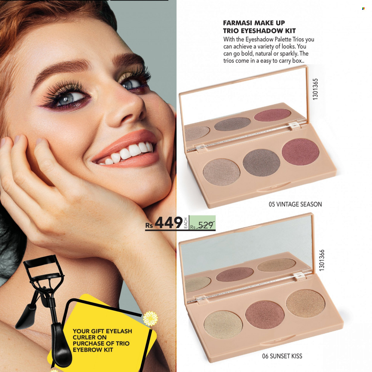 thumbnail - Farmasi Catalogue - 1.09.2022 - 30.09.2022 - Sales products - Palette, eyeshadow. Page 7.