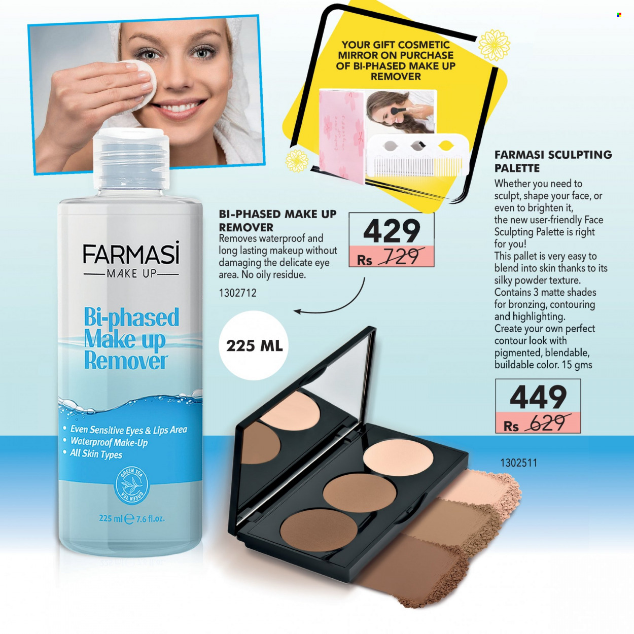 thumbnail - Farmasi Catalogue - 1.09.2022 - 30.09.2022 - Sales products - Palette, makeup, shades, contour. Page 24.