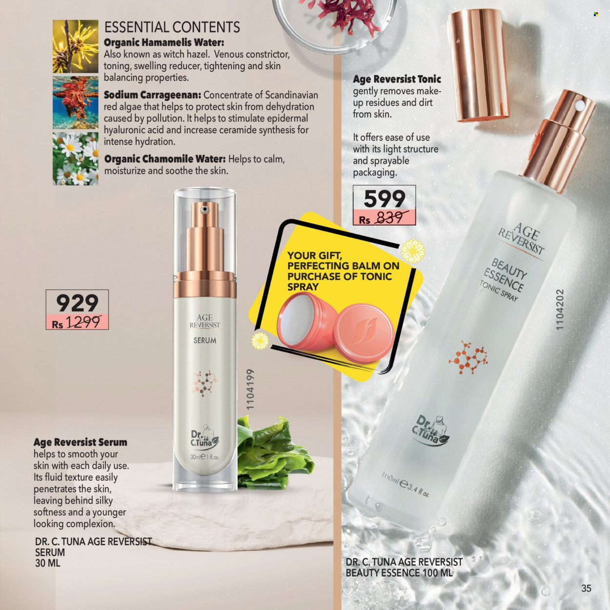 thumbnail - Farmasi Catalogue - 1.09.2022 - 30.09.2022 - Sales products - serum, makeup. Page 35.
