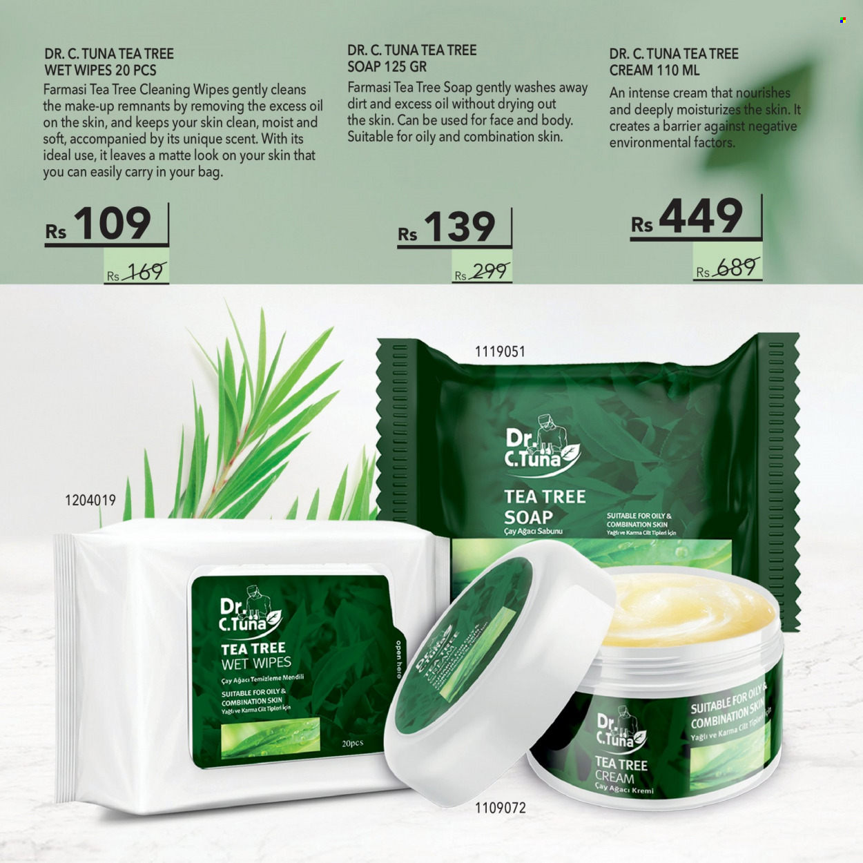 thumbnail - Farmasi Catalogue - 1.09.2022 - 30.09.2022 - Sales products - cleansing wipes, wipes, soap, makeup. Page 41.