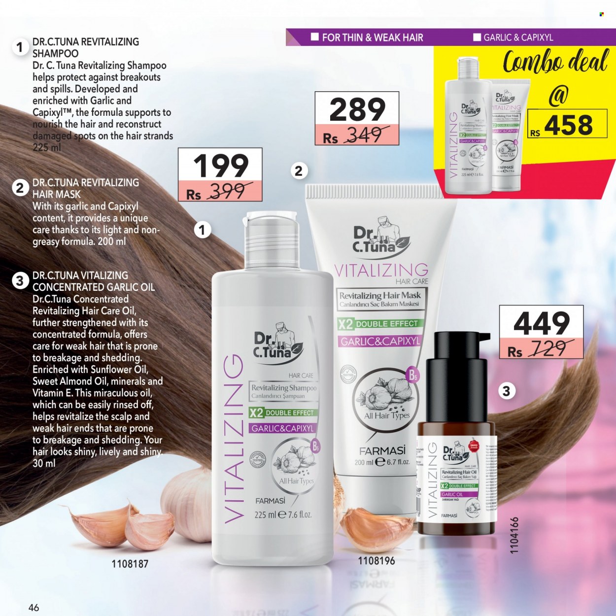 thumbnail - Farmasi Catalogue - 1.09.2022 - 30.09.2022 - Sales products - hair mask, shampoo. Page 46.