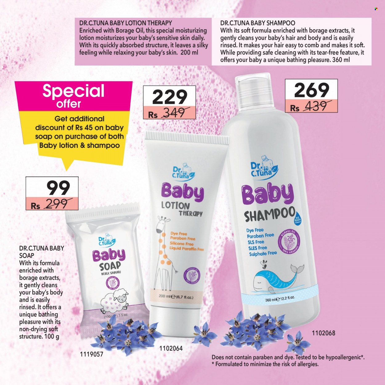 thumbnail - Farmasi Catalogue - 1.09.2022 - 30.09.2022 - Sales products - soap, comb, body lotion, shampoo. Page 56.