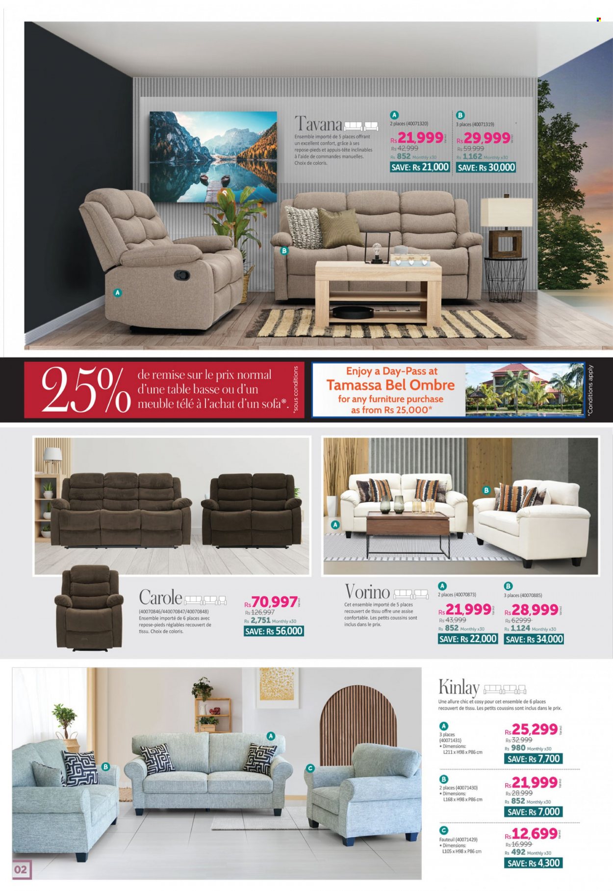 Courts Mammouth Catalogue - 9.05.2022 - 9.06.2022 - Sales products - table, sofa. Page 2.