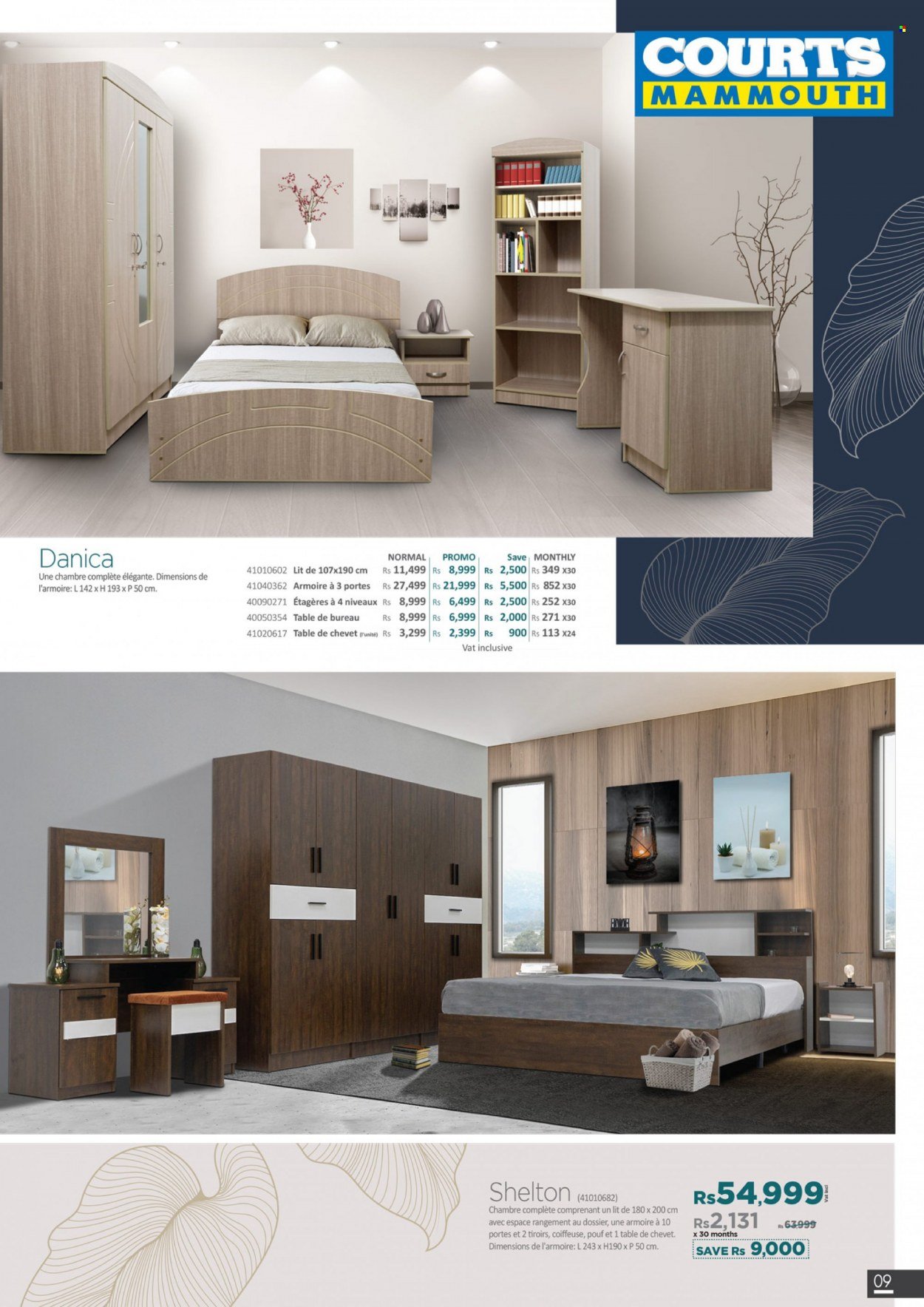 Courts Mammouth Catalogue - 4.09.2022 - 6.10.2022 - Sales products - table. Page 9.