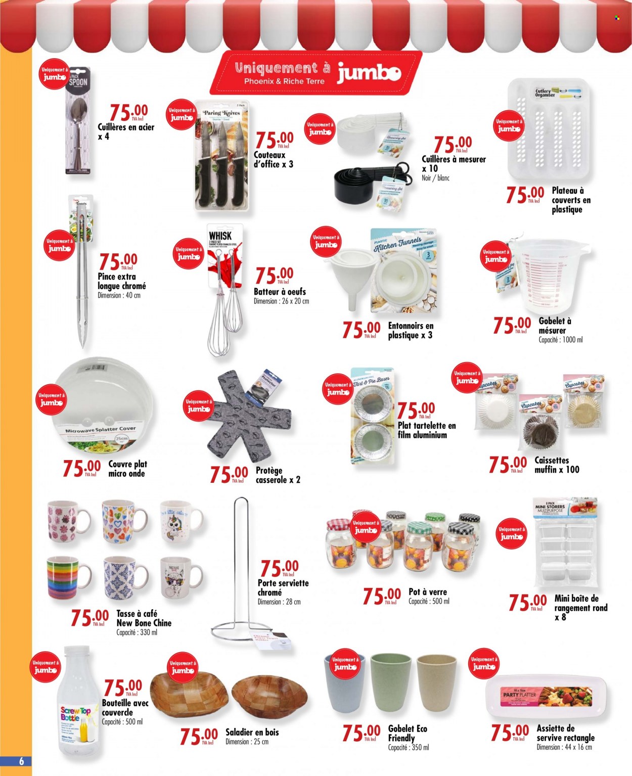 Jumbo Catalogue - 7.09.2022 - 20.09.2022 - Sales products - muffin, pot, casserole. Page 6.