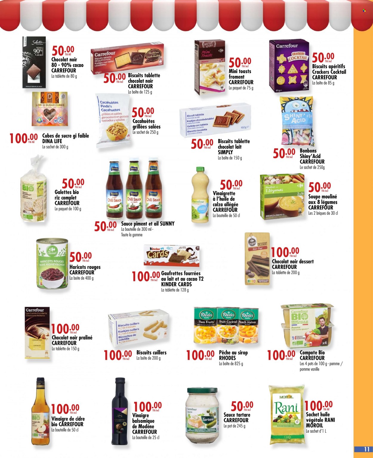 thumbnail - Jumbo Catalogue - 7.09.2022 - 20.09.2022 - Sales products - sauce, crackers, biscuit, compote, vinaigrette dressing, pot. Page 11.