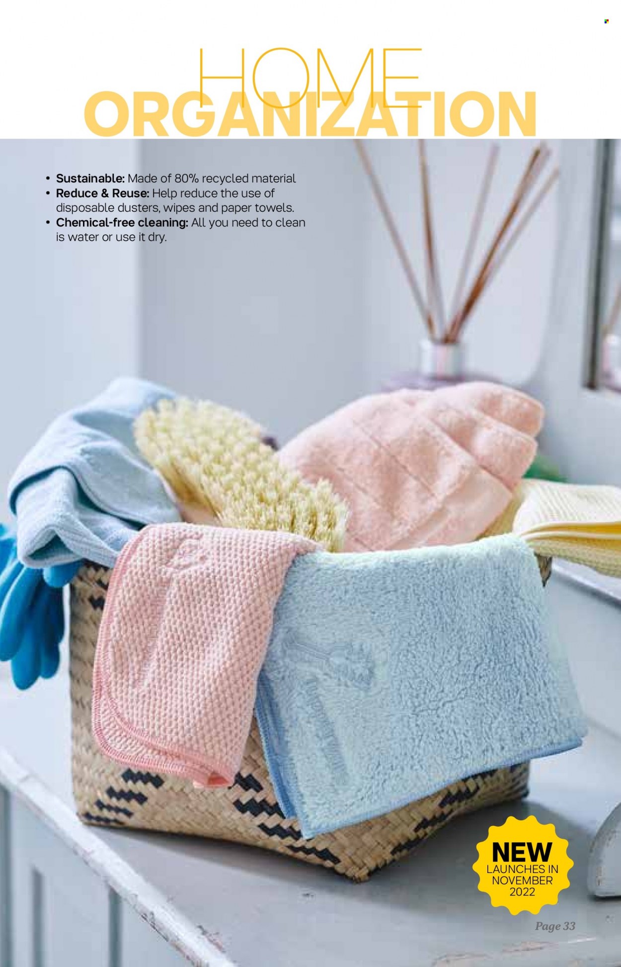 thumbnail - Tupperware Catalogue - 1.09.2022 - 31.03.2023 - Sales products - kitchen towels. Page 33.