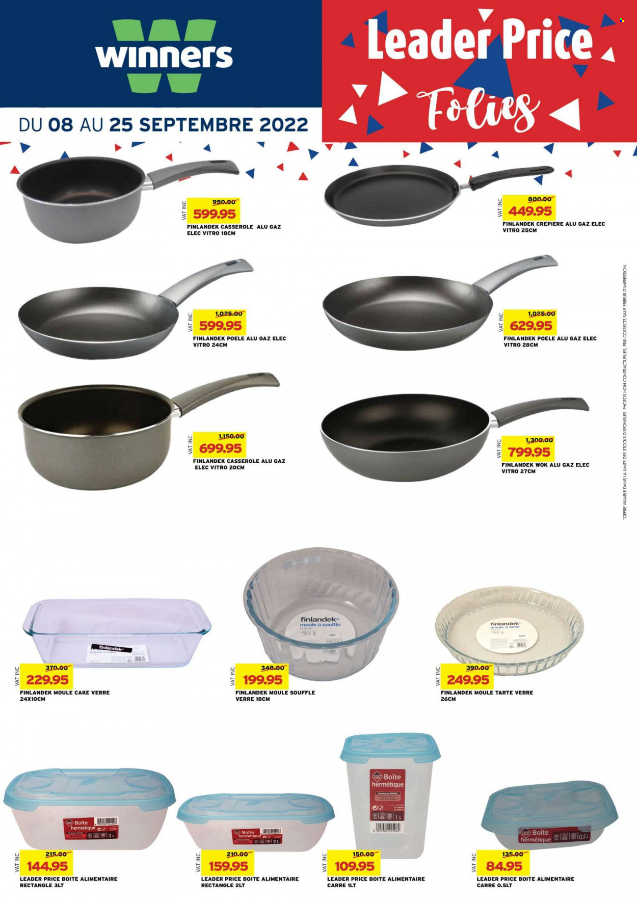 thumbnail - Winner's Catalogue - 8.09.2022 - 25.09.2022 - Sales products - cake, wok, casserole. Page 12.