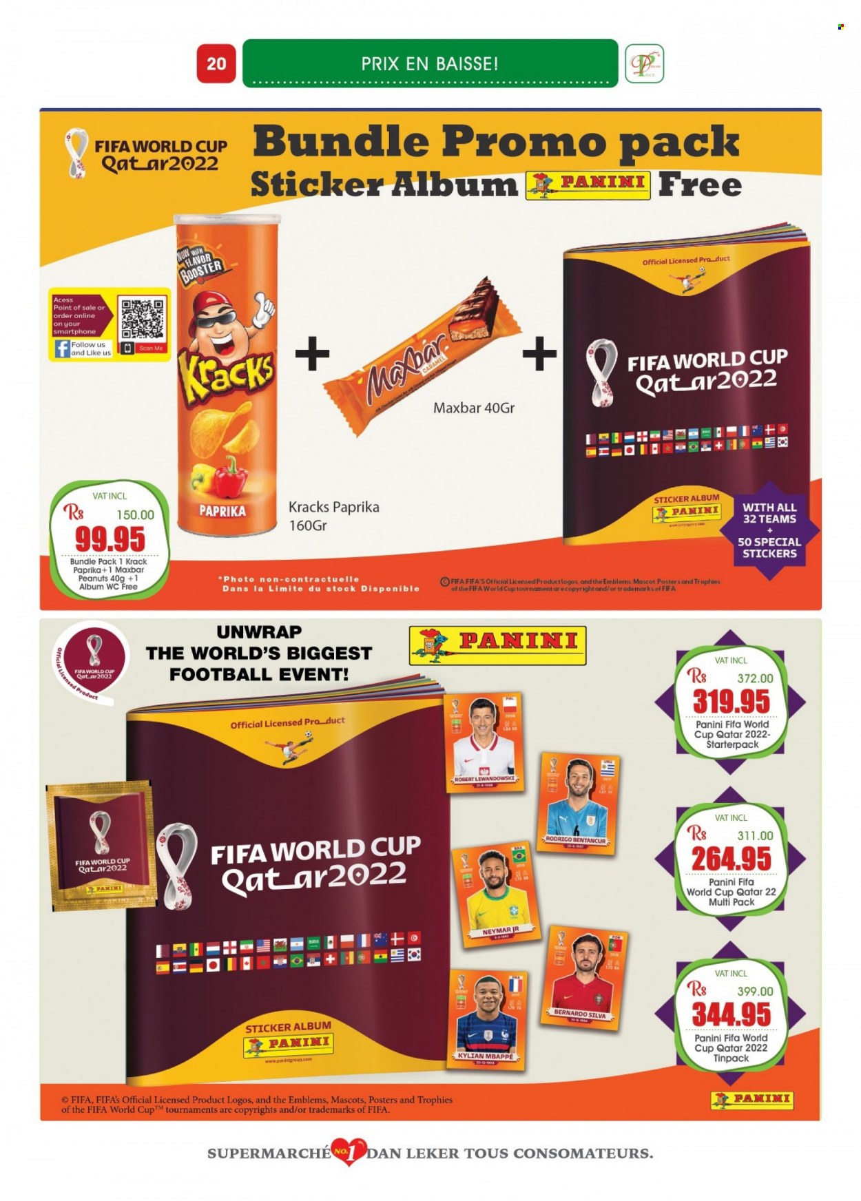 thumbnail - Dreamprice Catalogue - 17.09.2022 - 11.10.2022 - Sales products - panini, Ola, caramel, peanuts, cup, sticker. Page 20.