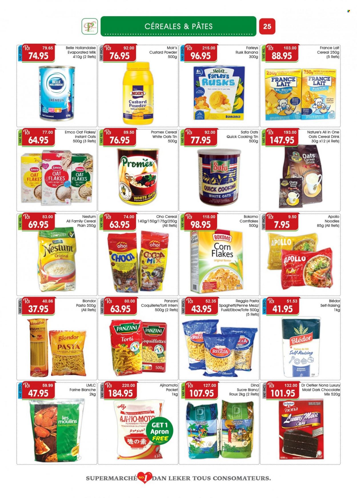 Dreamprice Catalogue - 17.09.2022 - 11.10.2022 - Sales products - cake, rusks, spaghetti, pasta, noodles, Dr. Oetker, custard, evaporated milk, chocolate, dark chocolate, cocoa, cereals, corn flakes, penne, Heinz. Page 25.