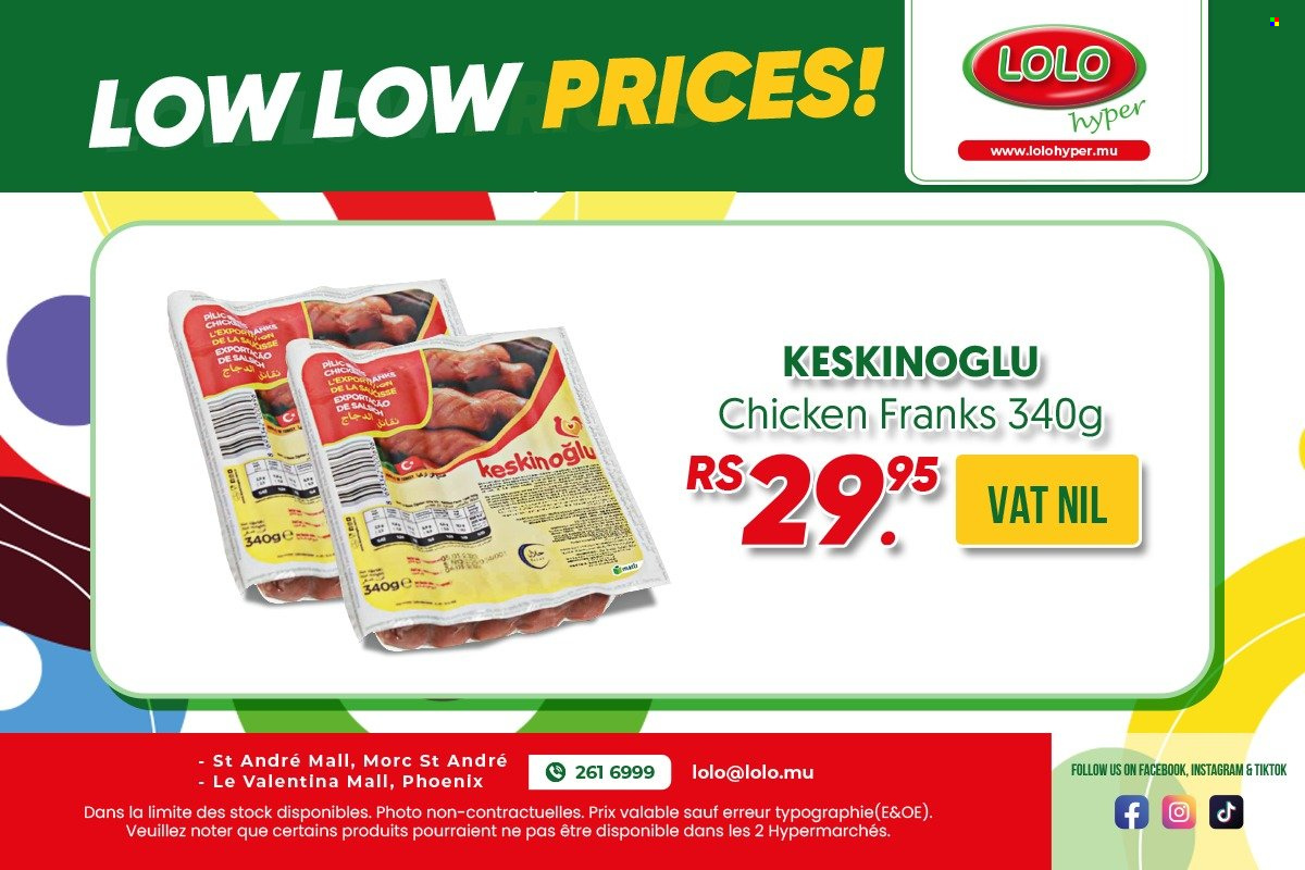 LOLO Hyper catalogue. Page 1