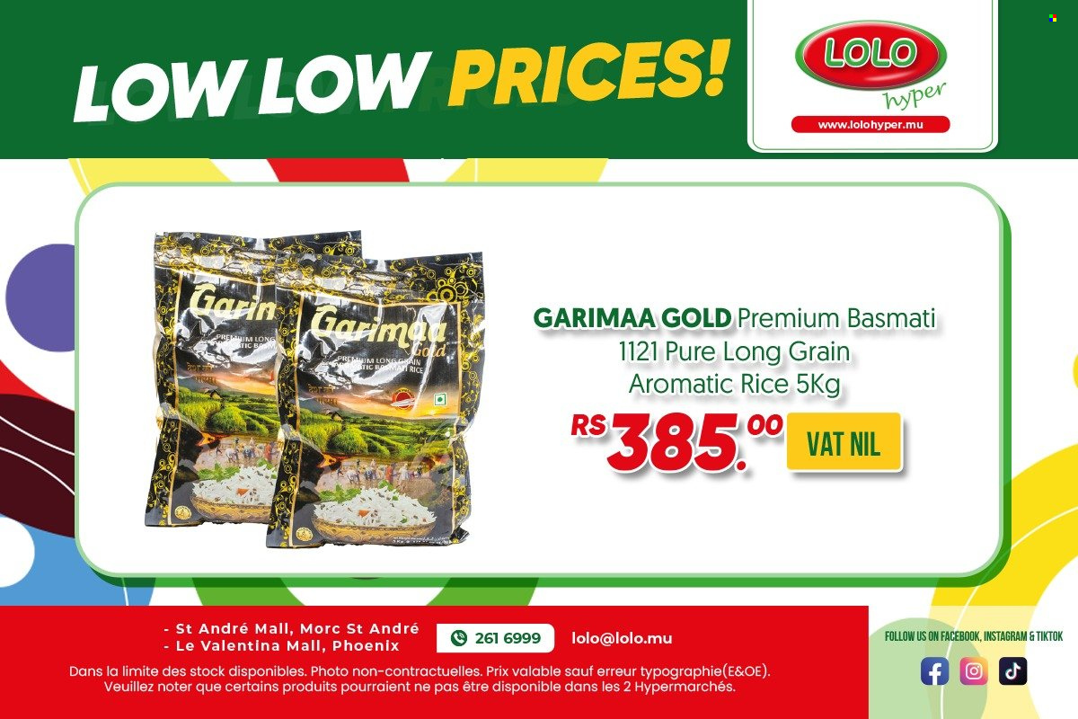 LOLO Hyper catalogue. Page 1