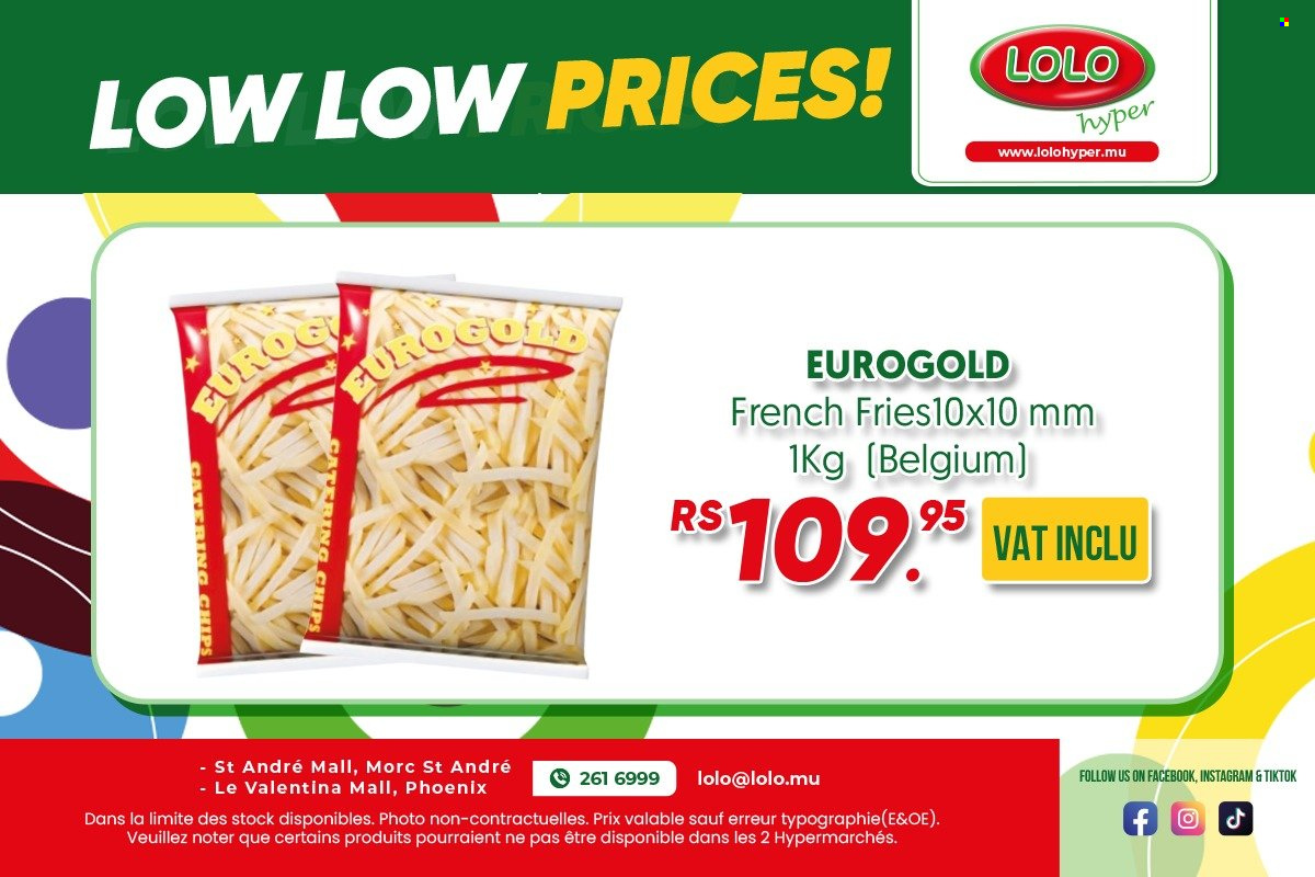 LOLO Hyper catalogue. Page 1