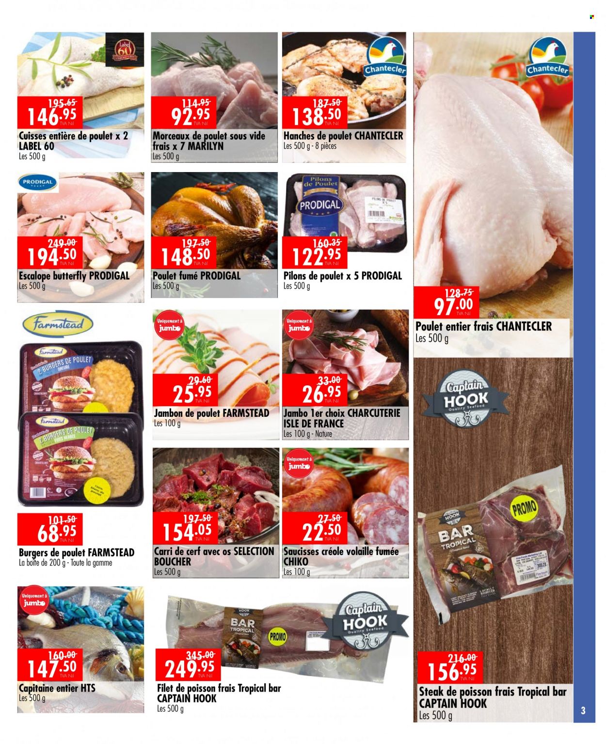 thumbnail - Jumbo Catalogue - 28.09.2022 - 16.10.2022 - Sales products - hamburger, hook, steak. Page 3.