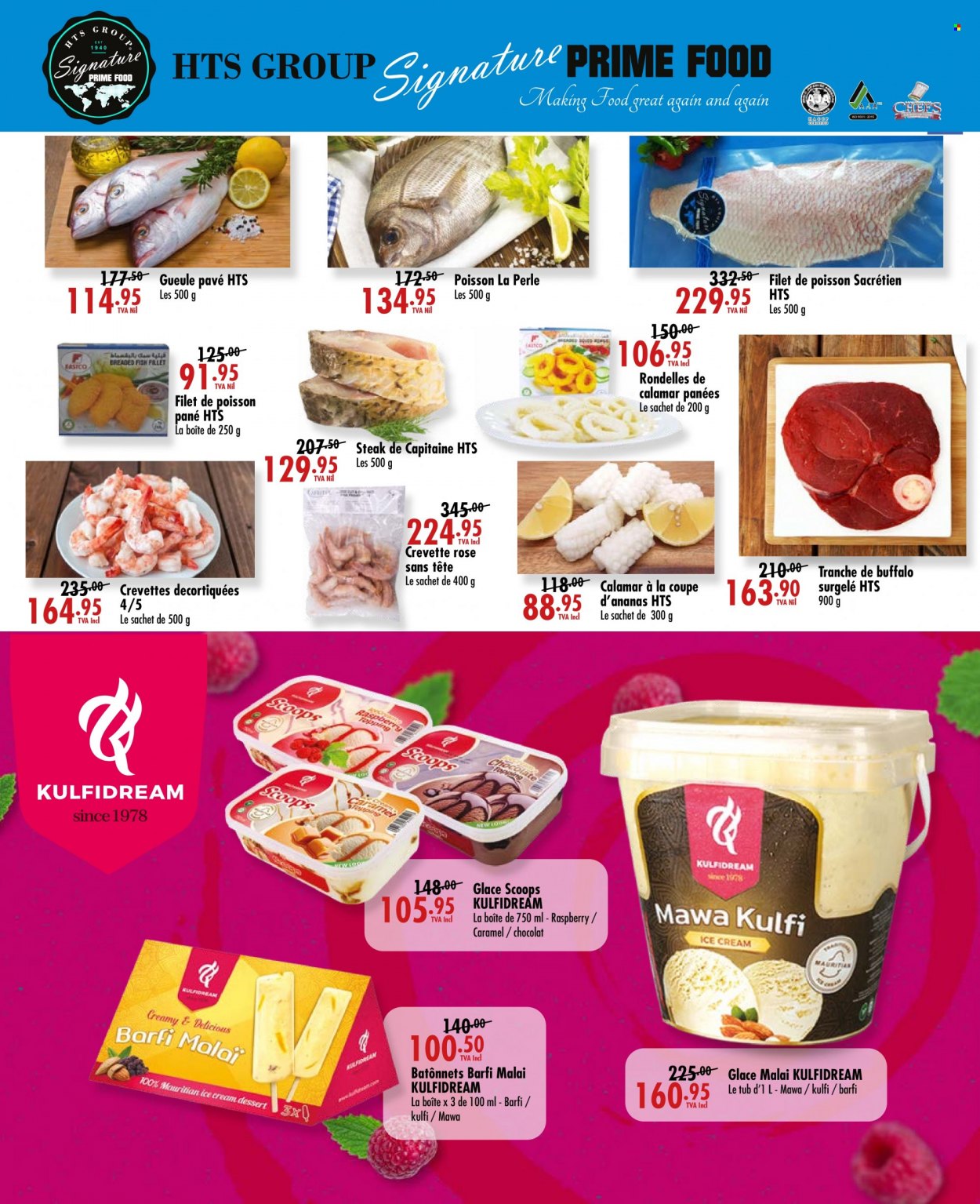 thumbnail - Jumbo Catalogue - 28.09.2022 - 16.10.2022 - Sales products - fish fillets, fish, breaded fish, ice cream, topping, caramel, rosé wine, steak. Page 11.