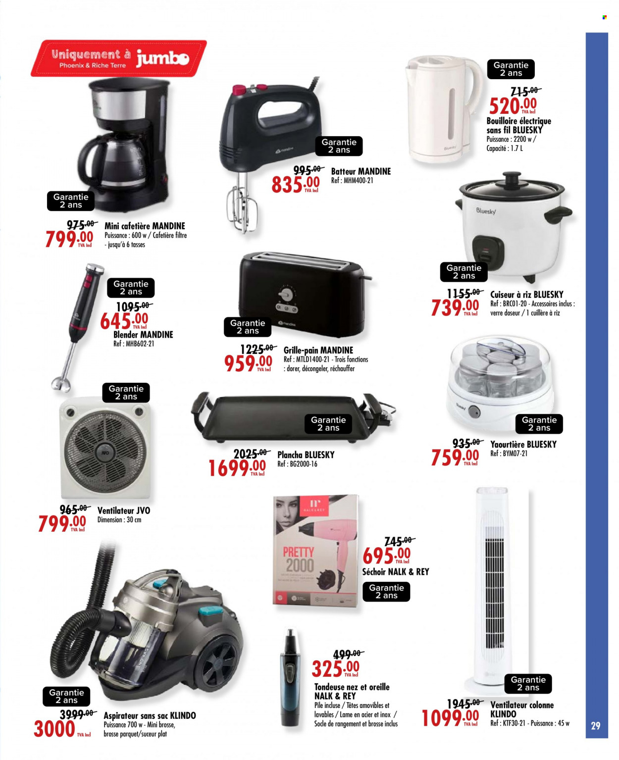 thumbnail - Jumbo Catalogue - 28.09.2022 - 16.10.2022 - Sales products - blender. Page 29.