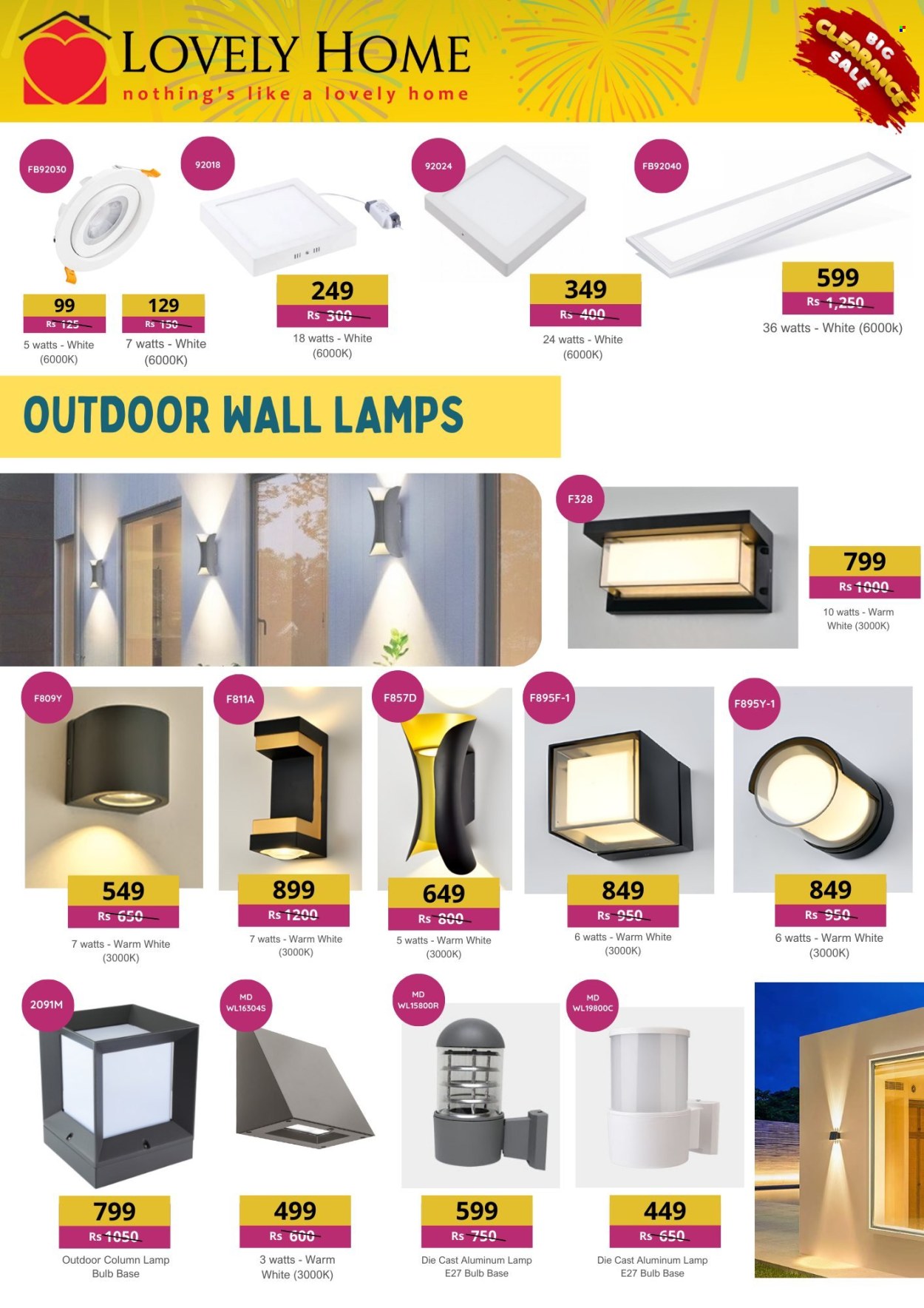 Lovely Home catalogue. Page 1