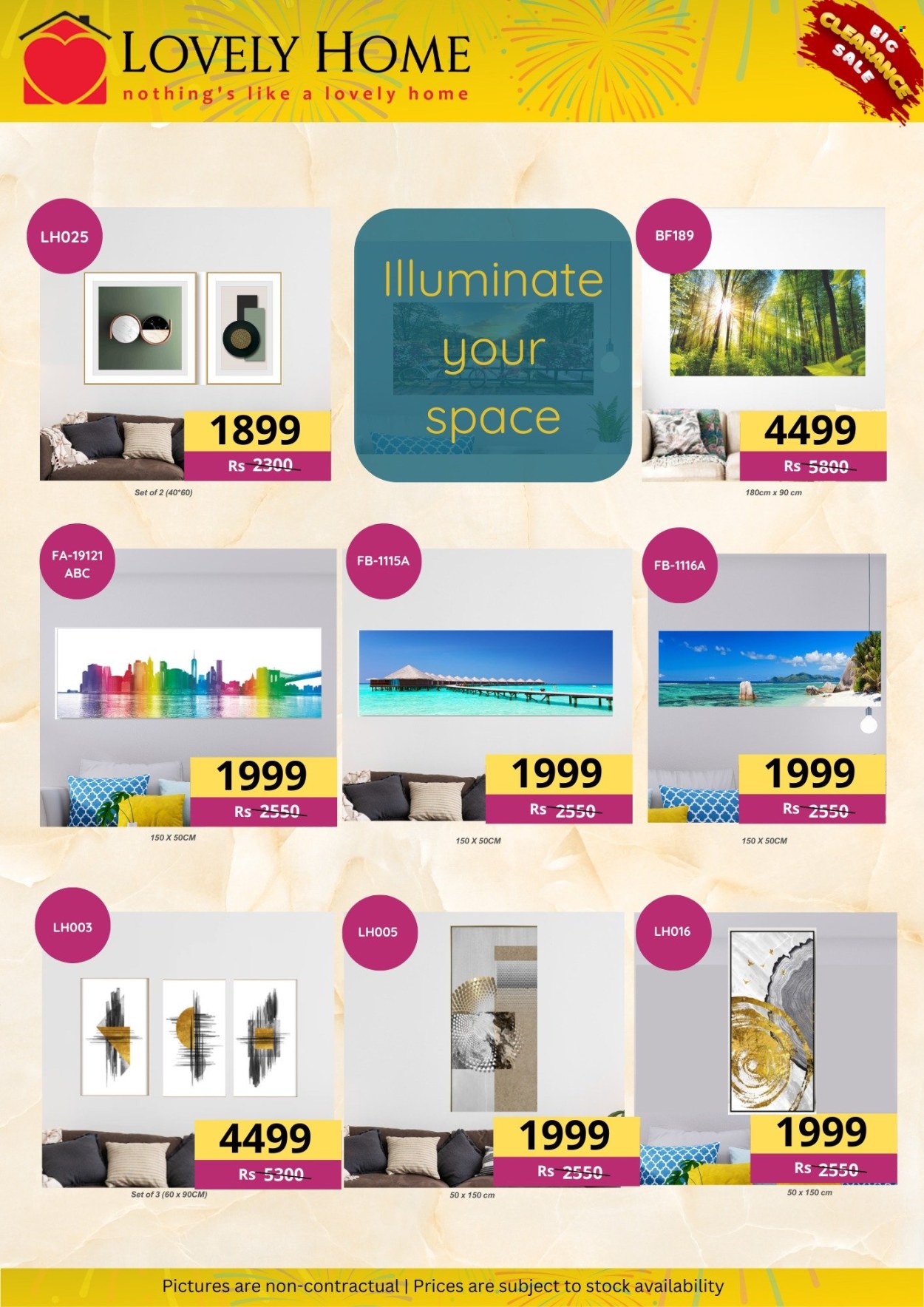Lovely Home catalogue. Page 1