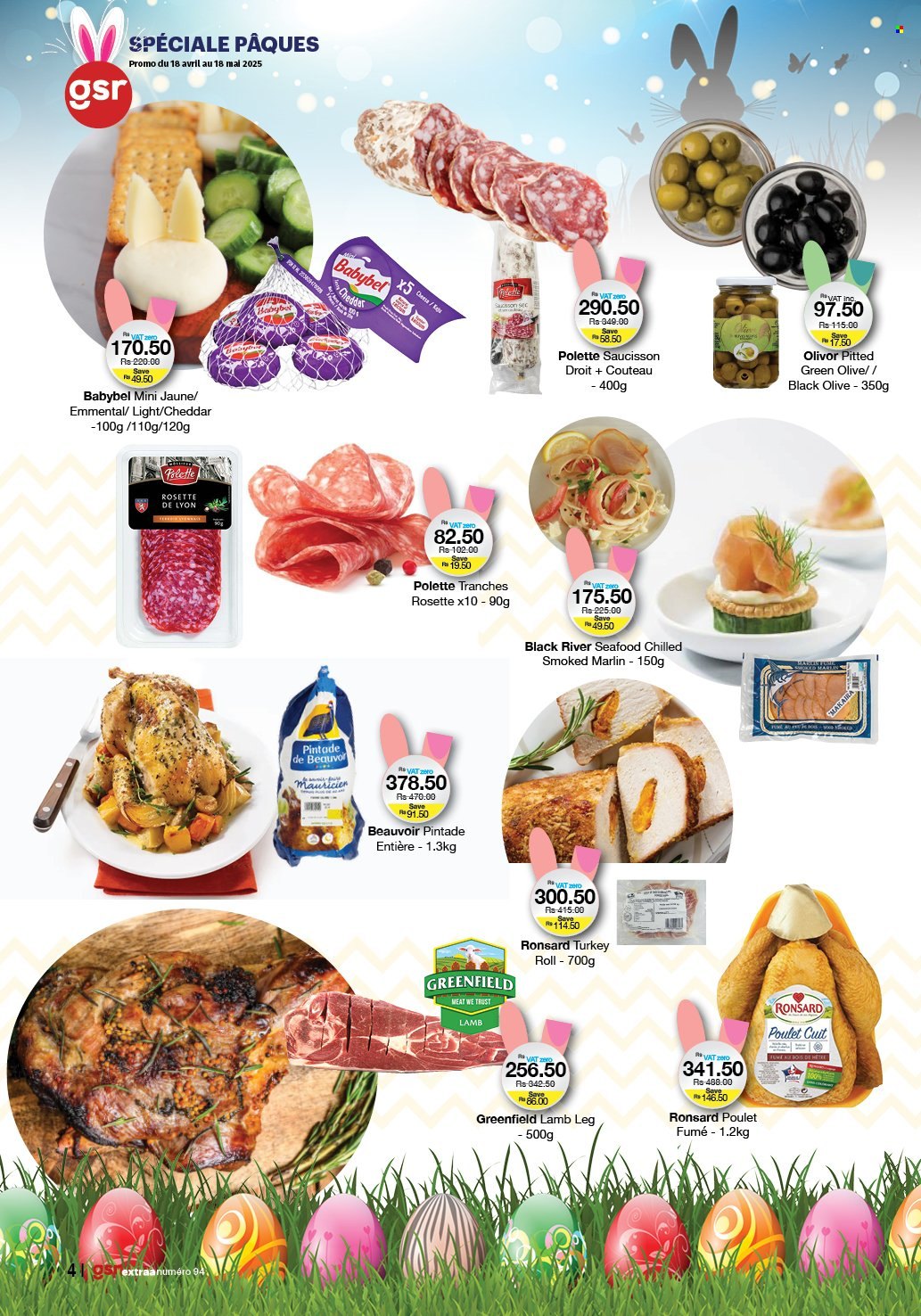 GSR catalogue - 18.04.2025 - 18.05.2025. Page 1