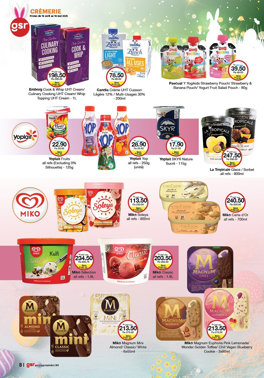 GSR catalogue - 18.04.2025 - 18.05.2025. Page 1