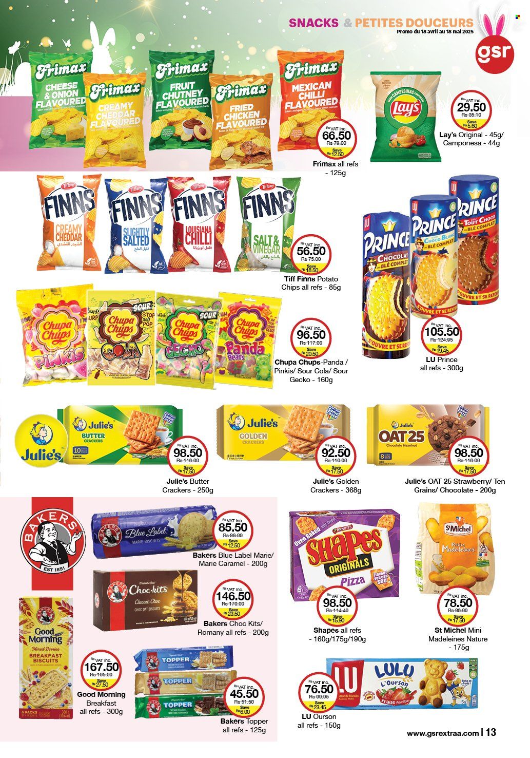 GSR catalogue - 18.04.2025 - 18.05.2025. Page 1