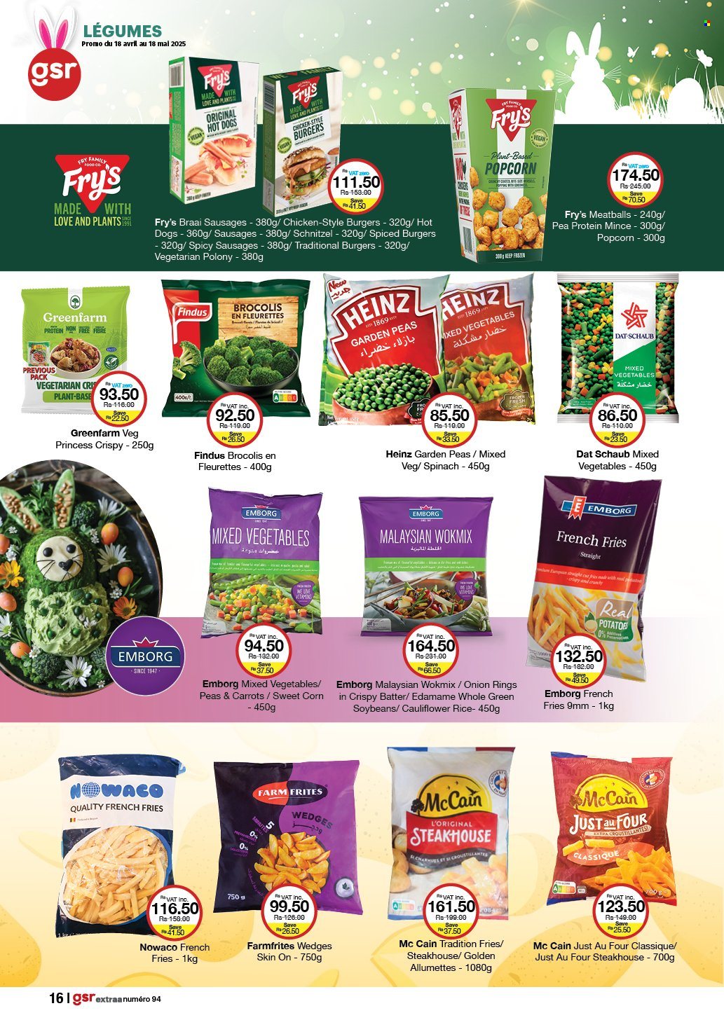 GSR catalogue - 18.04.2025 - 18.05.2025. Page 1