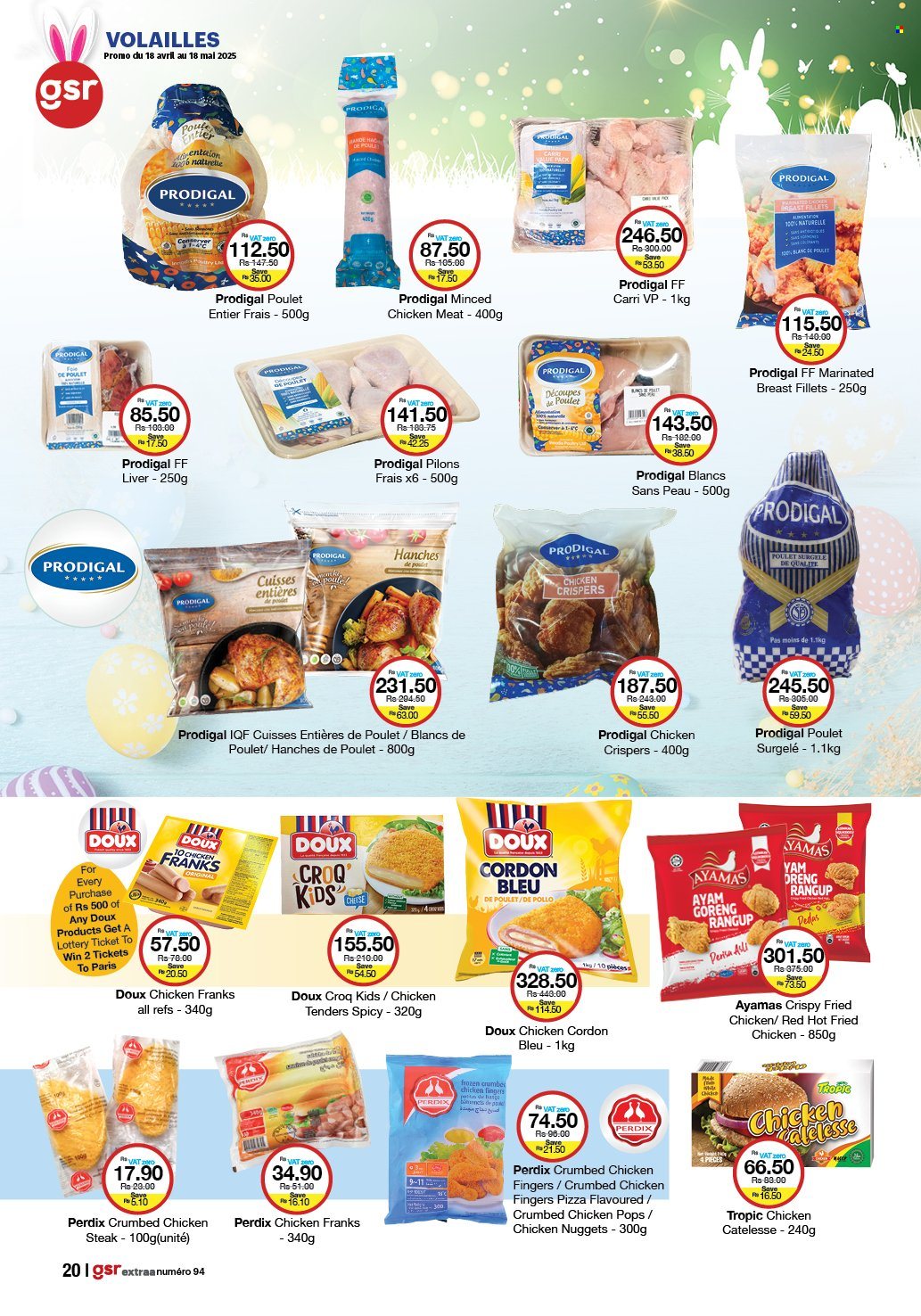 GSR catalogue - 18.04.2025 - 18.05.2025. Page 1