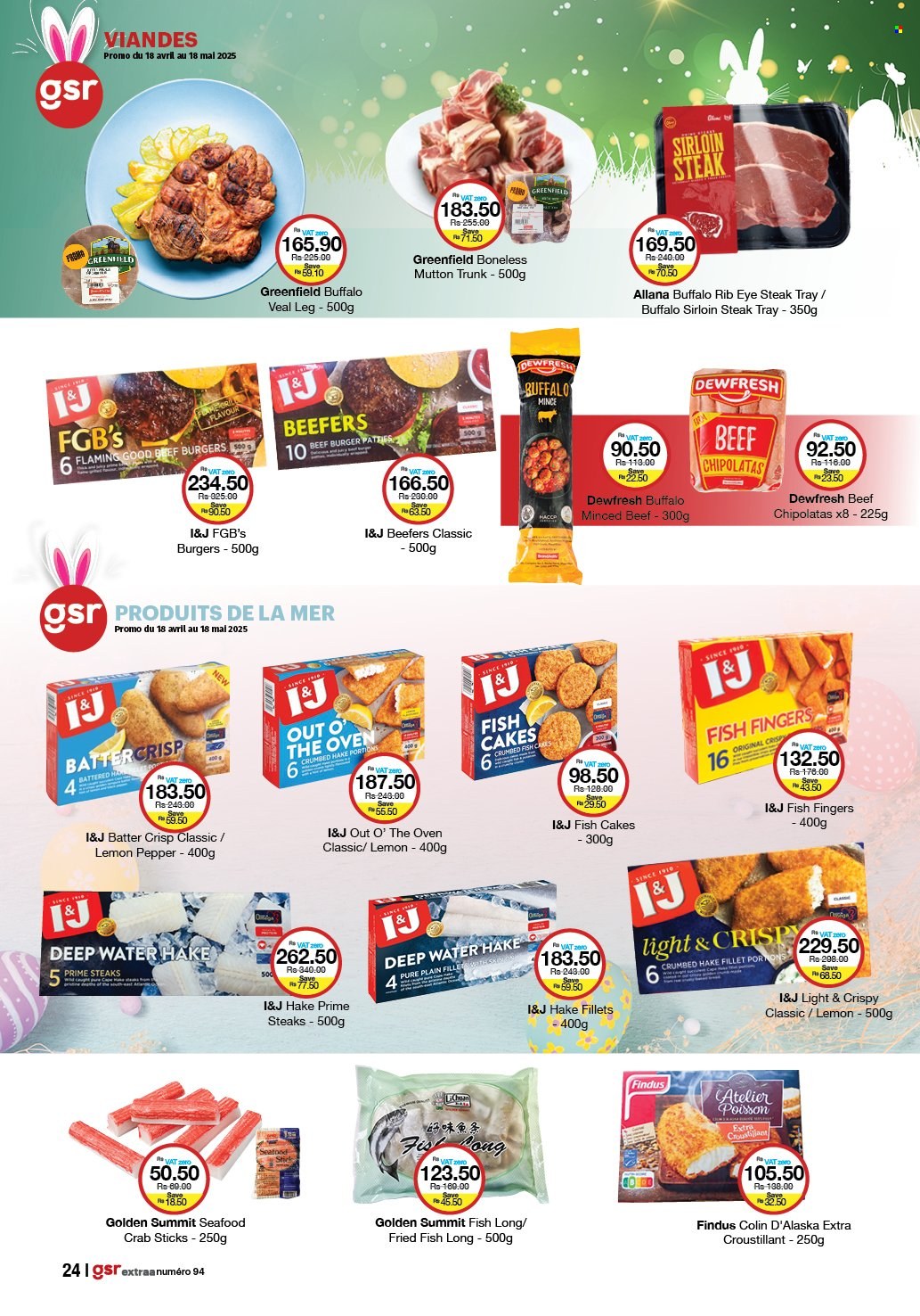 GSR catalogue - 18.04.2025 - 18.05.2025. Page 1