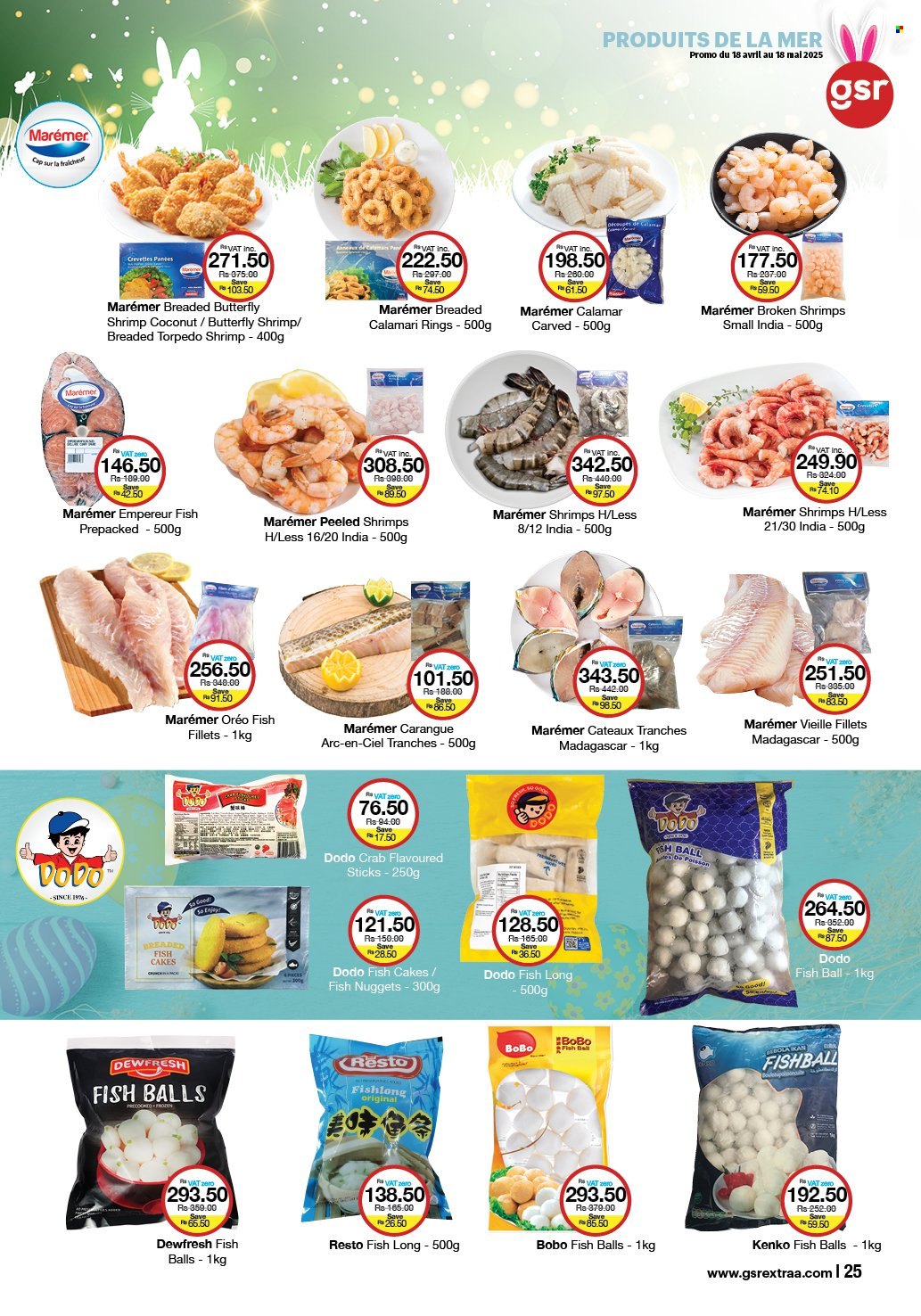 GSR catalogue - 18.04.2025 - 18.05.2025. Page 1