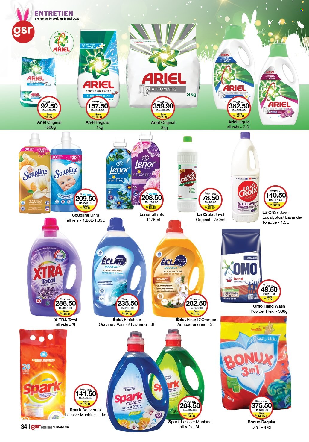 GSR catalogue - 18.04.2025 - 18.05.2025. Page 1