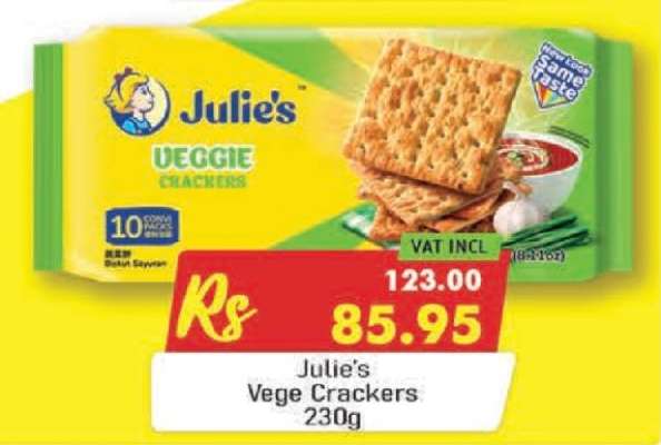 Julie's Vege Crackers
