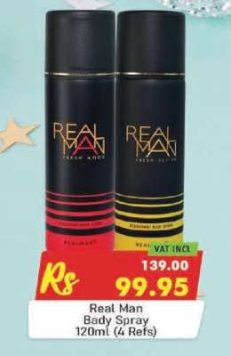 Real Man Body Spray